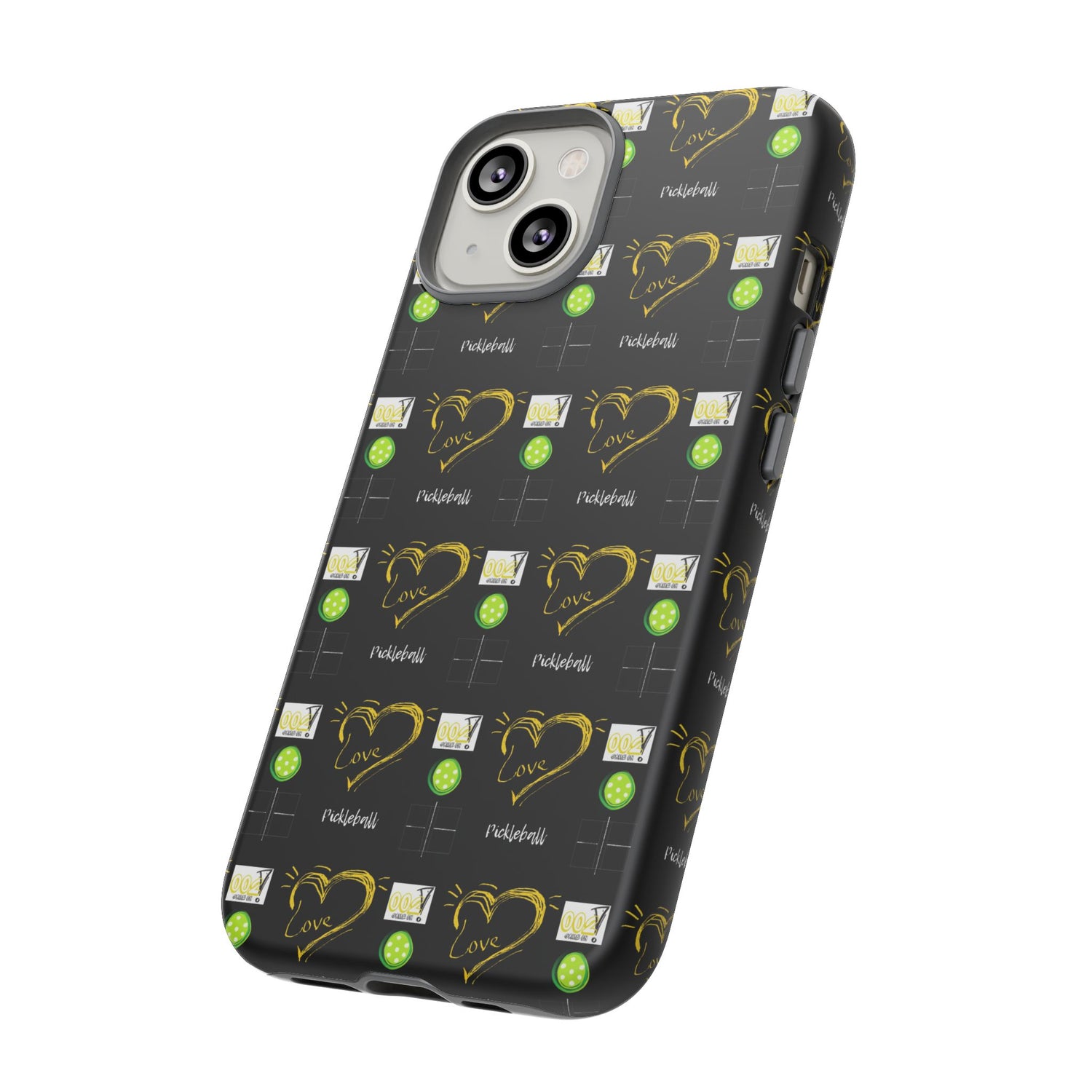 Pickleball Love Tough iPhone Case - Fun & Durable Sport Accessory