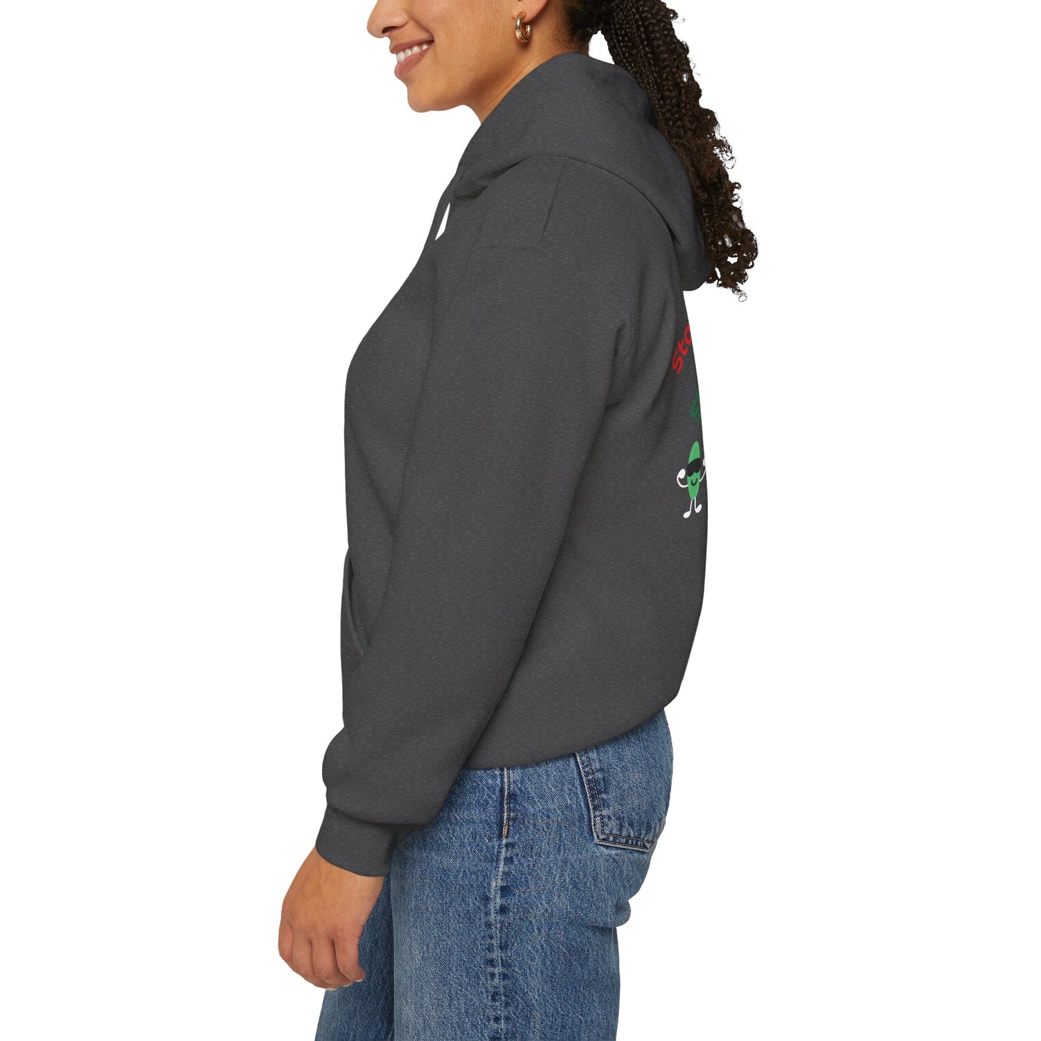 Unisex Pickleball Hoodie Sweatshirt - Stay out of the Kitchen, Stay in the Game Design