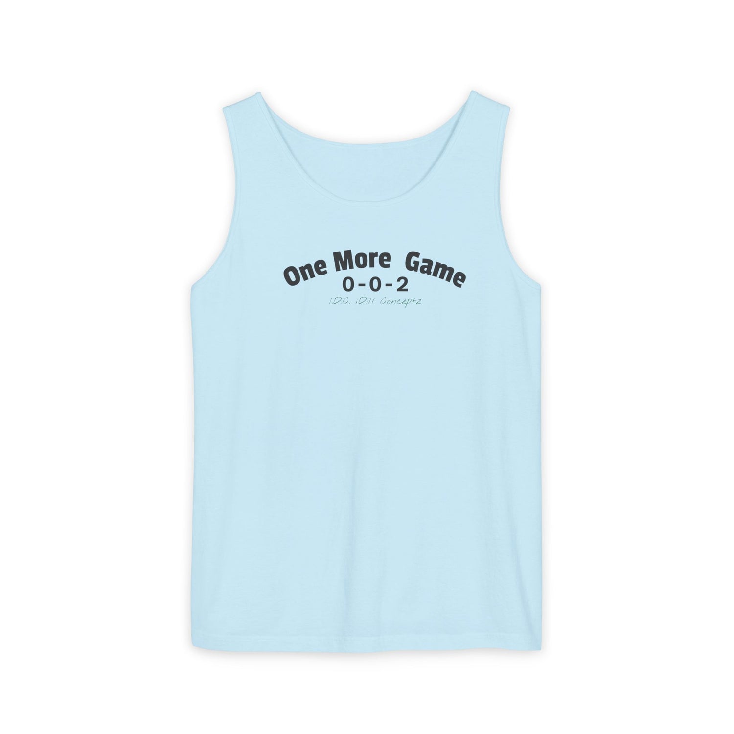 Unisex Pickleball Tank Top - 002 One More Game Design