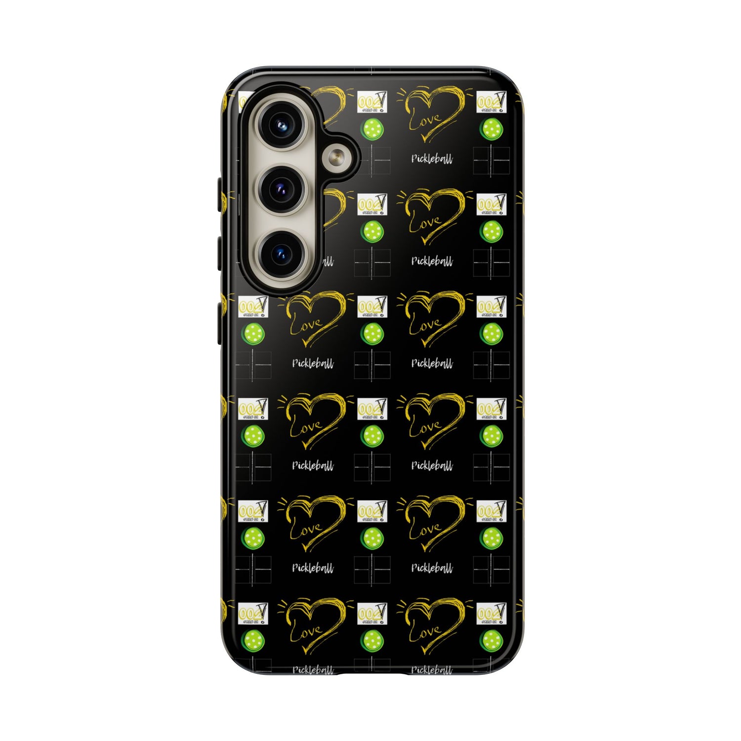 Pickleball Love Tough Android Samsung Phone Case - Fun & Durable Sport Accessory