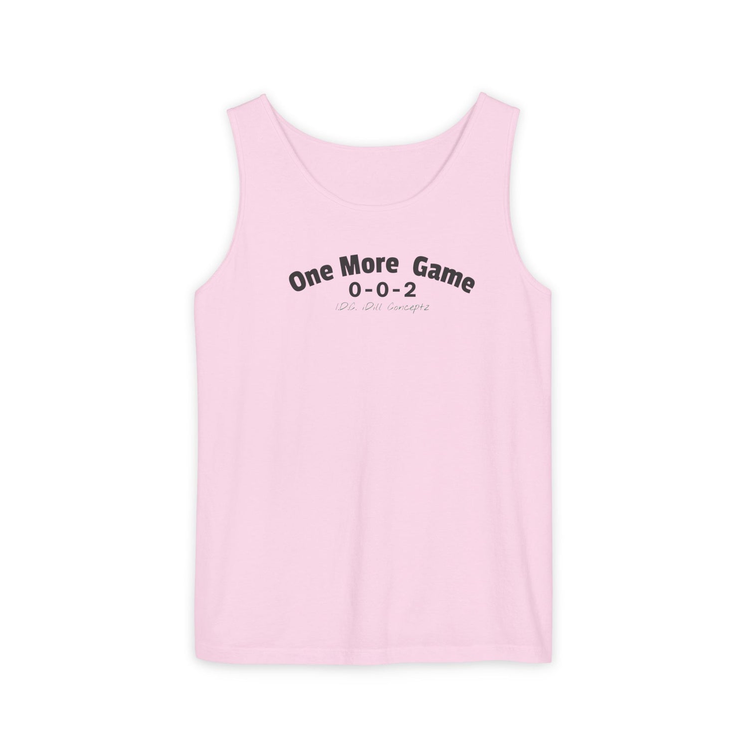 Unisex Pickleball Tank Top - 002 One More Game Design