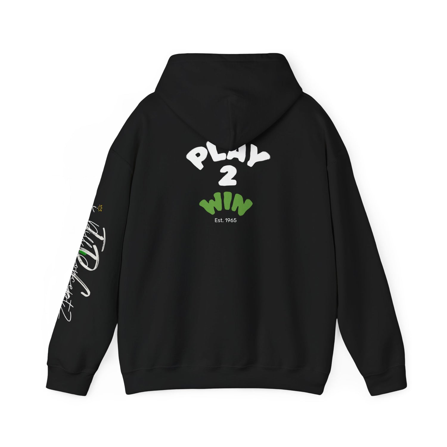 Unisex Pickleball Hoodie - Play 2 Win Design - Unisex Apparel