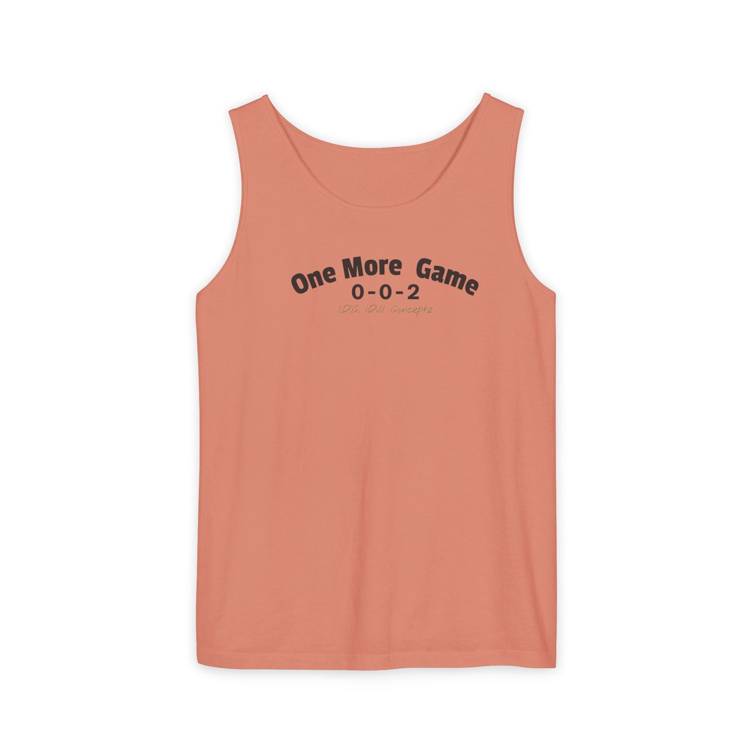 Unisex Pickleball Tank Top - 002 One More Game Design