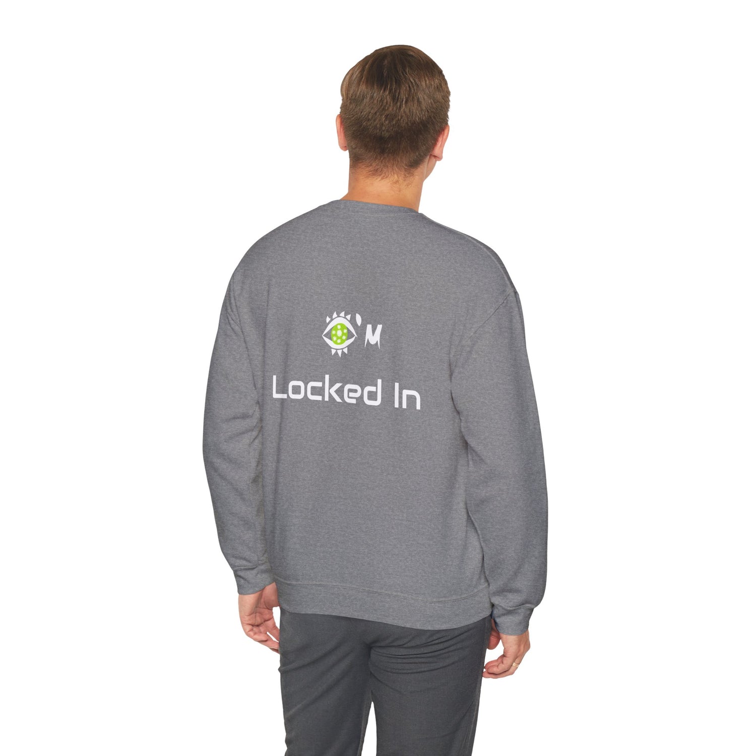 Men's Sweatshirt Apparel - 'I'm Locked In' - Men's Pickleball Crewneck