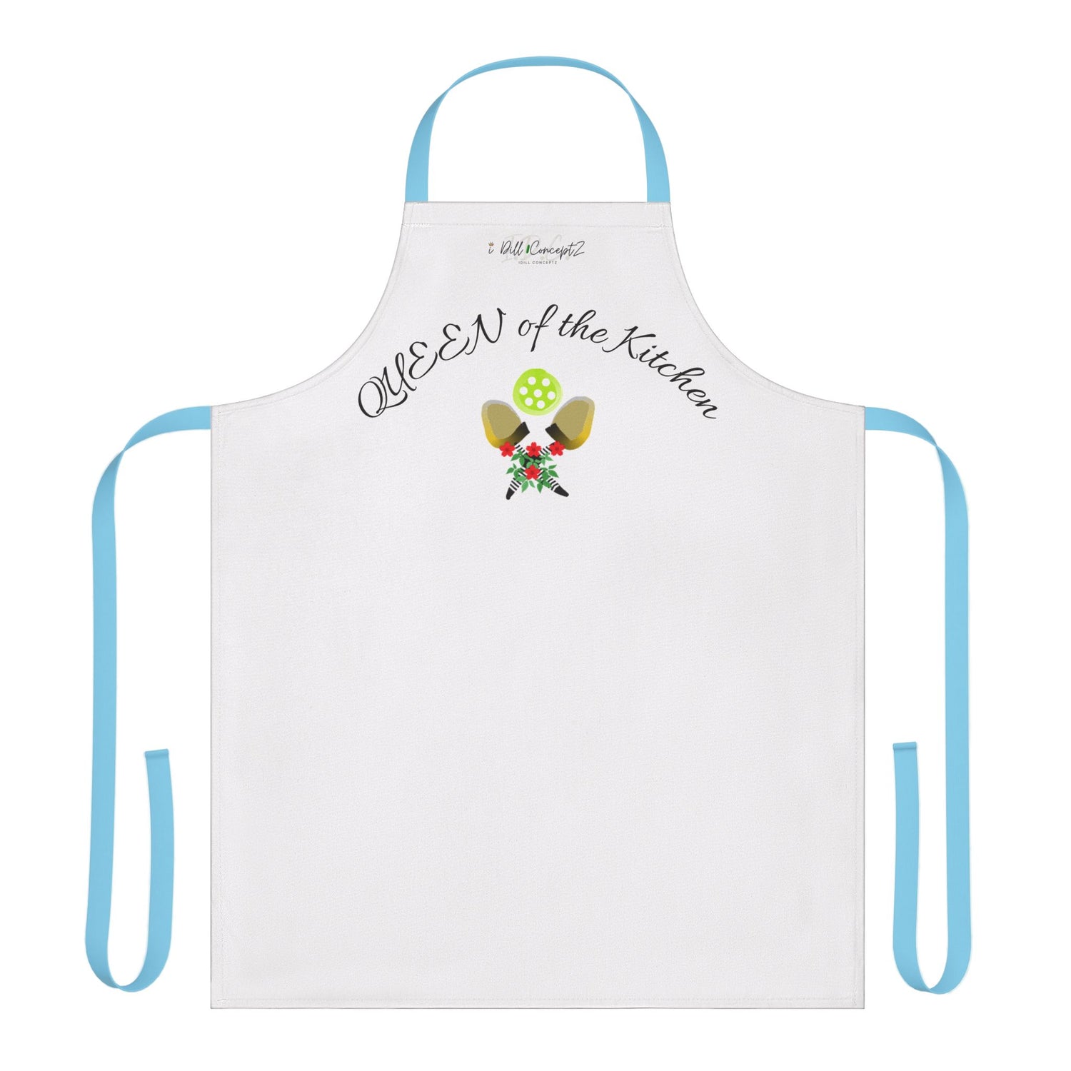 Apron - Pickleball Queen of the Kitchen Design - Gift for Cooking Enthusiast