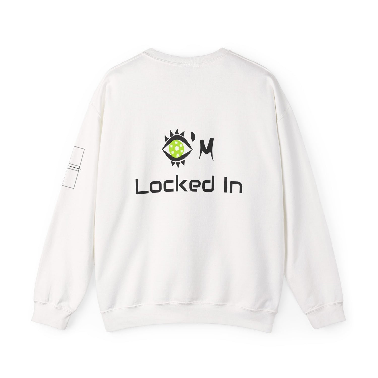 Men's Sweatshirt Apparel - 'I'm Locked In' - Men's Pickleball Crewneck