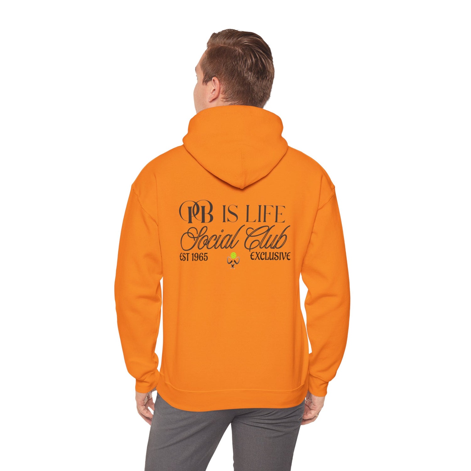 Men's Pickleball Hoodie - PB is Life Exclusive Design