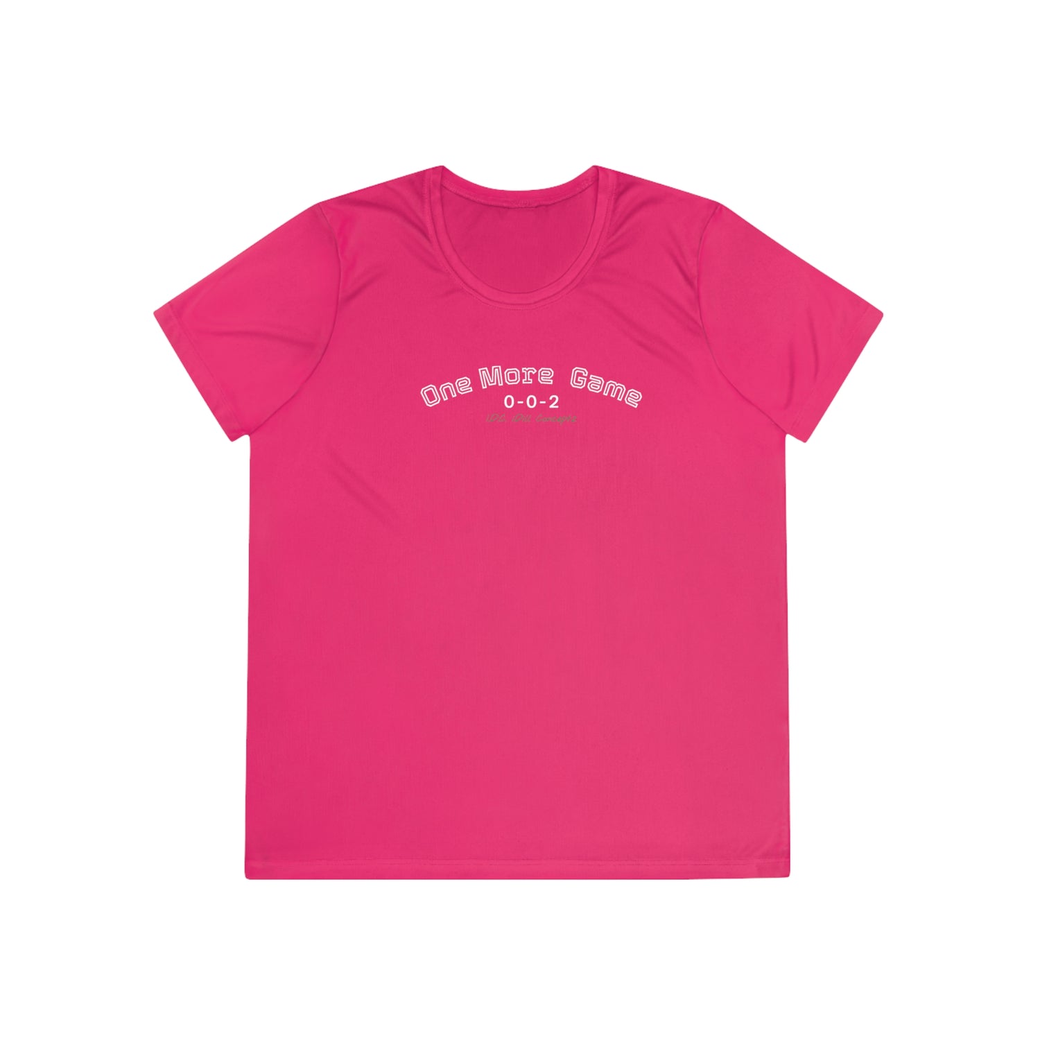 Pickleball Women's Tee - 002 One More Game Design