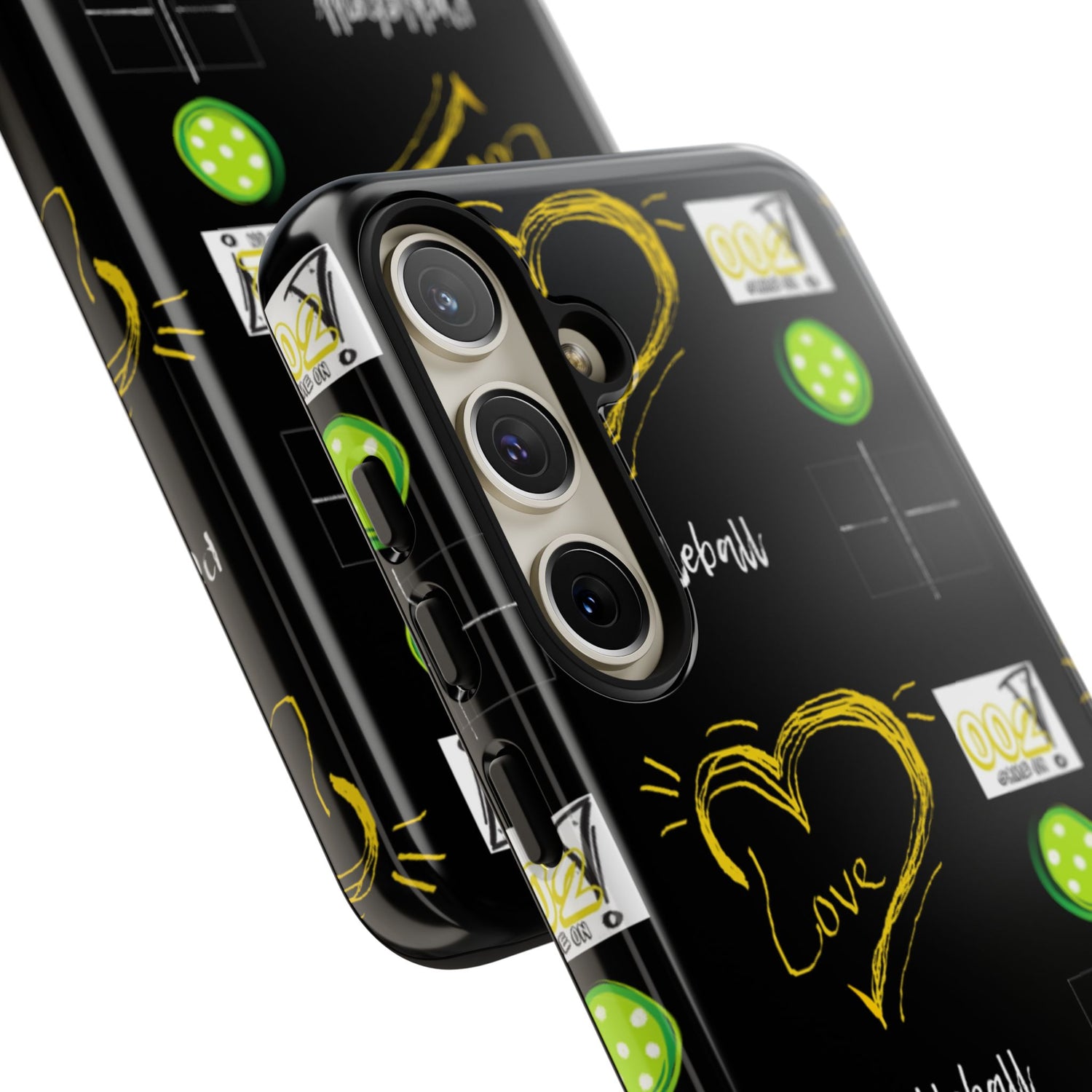 Pickleball Love Tough Android Samsung Phone Case - Fun & Durable Sport Accessory