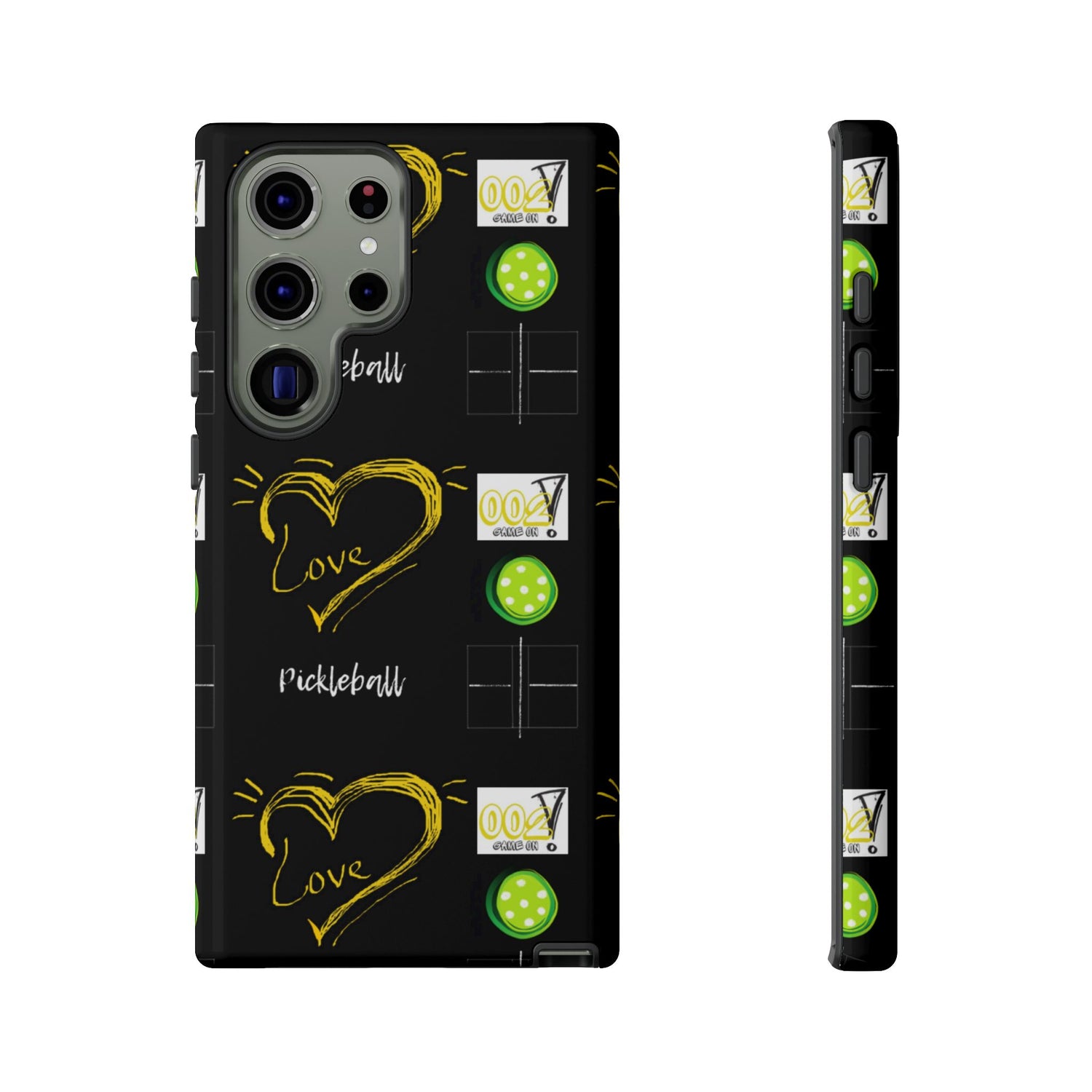 Pickleball Love Tough Android Samsung Phone Case - Fun & Durable Sport Accessory