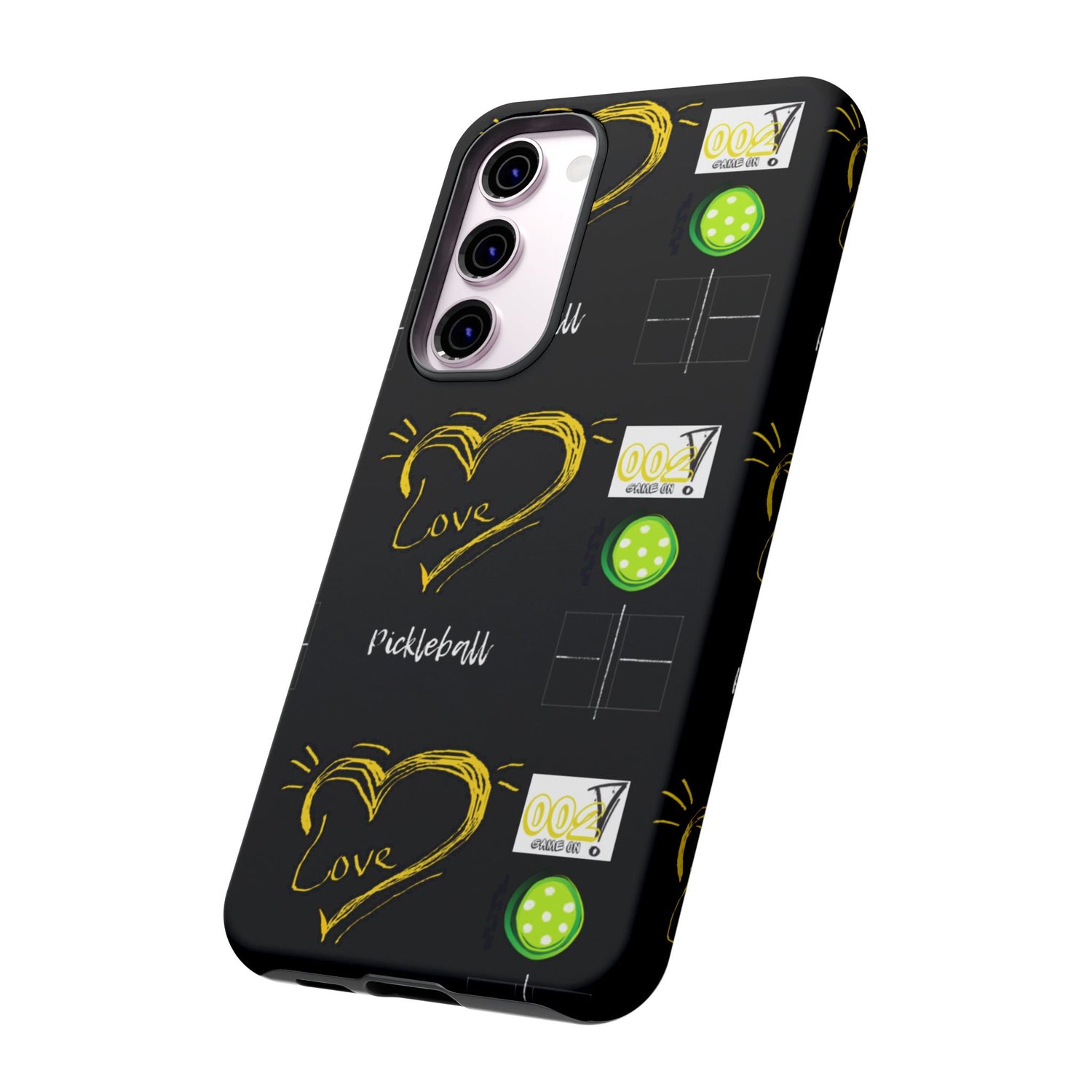 Pickleball Love Tough Android Samsung Phone Case - Fun & Durable Sport Accessory