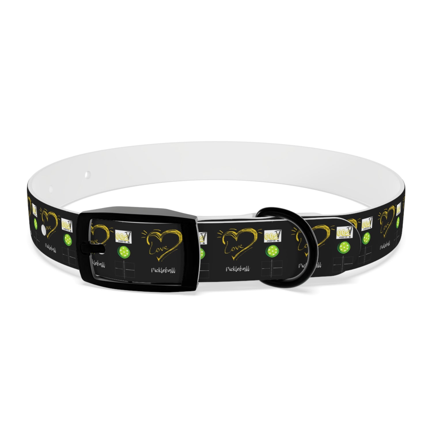 Dog Collar - Pickleball Love Unique Stand Out Design - Perfect for Pet Owners