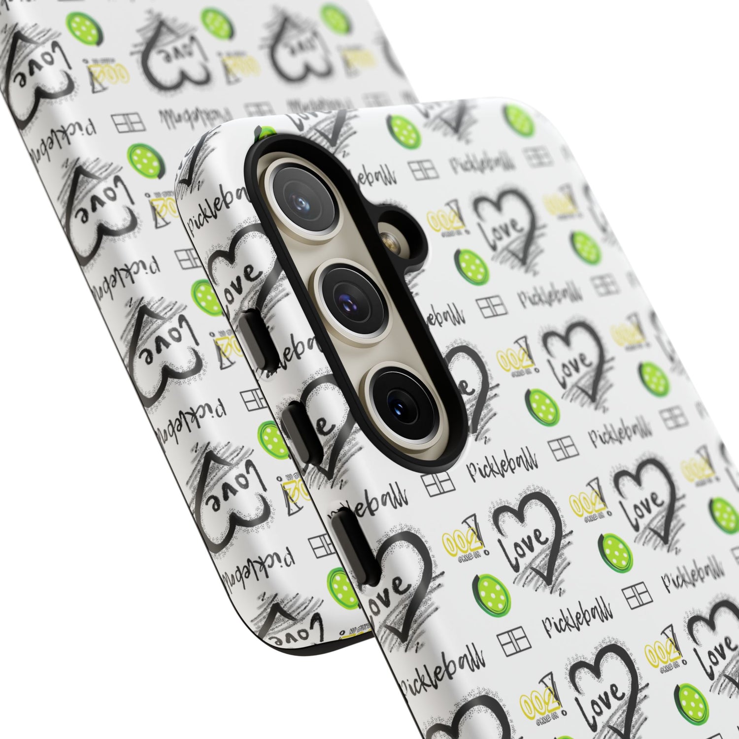 Pickleball Love Tough Android Samsung Phone Case - Fun & Durable Sport Accessory