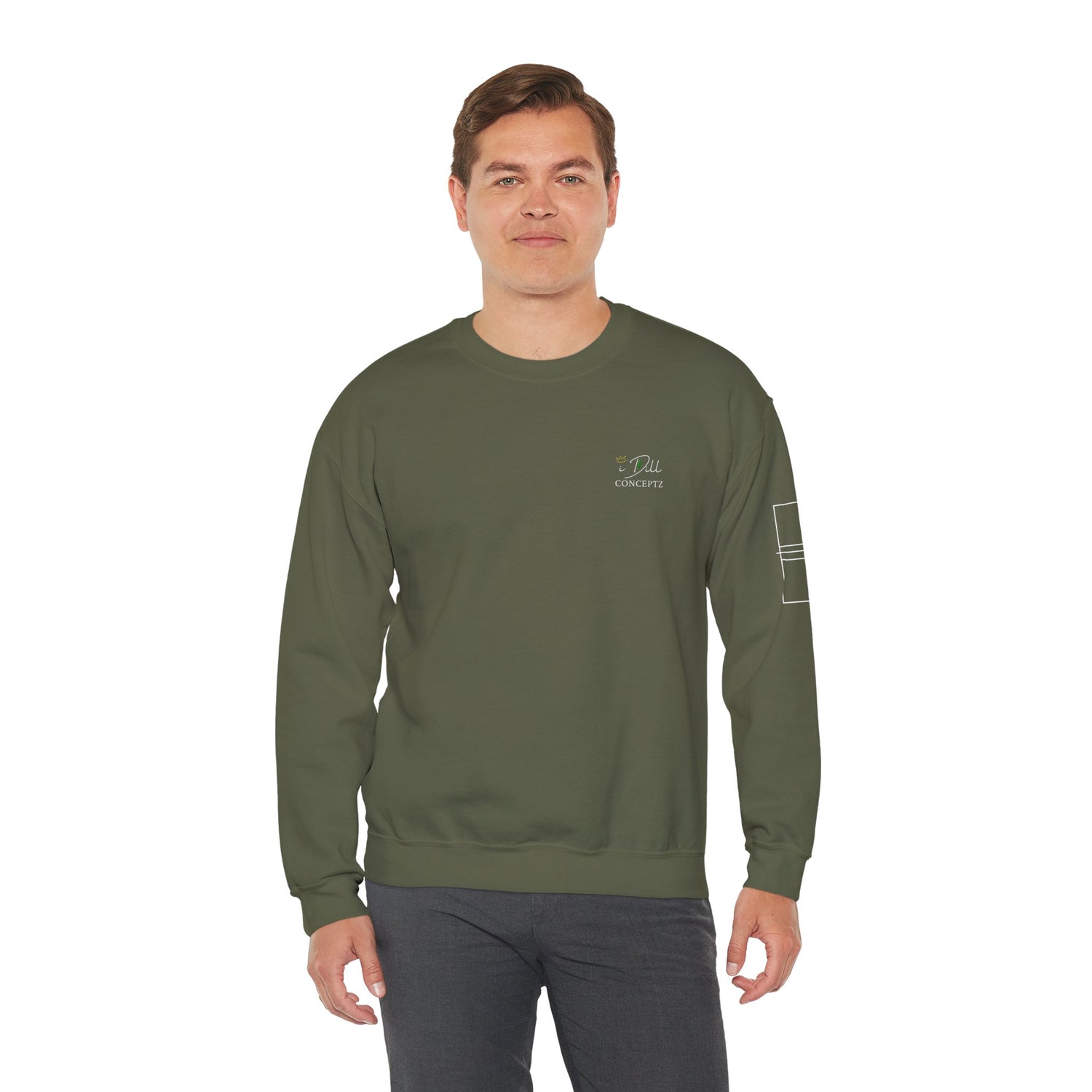 Men's Sweatshirt Apparel - 'I'm Locked In' - Men's Pickleball Crewneck