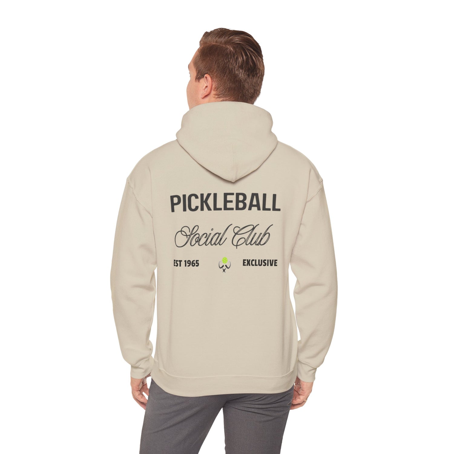 Men's Pickleball Hoodie - Pickleball Social Club Exclusive Design