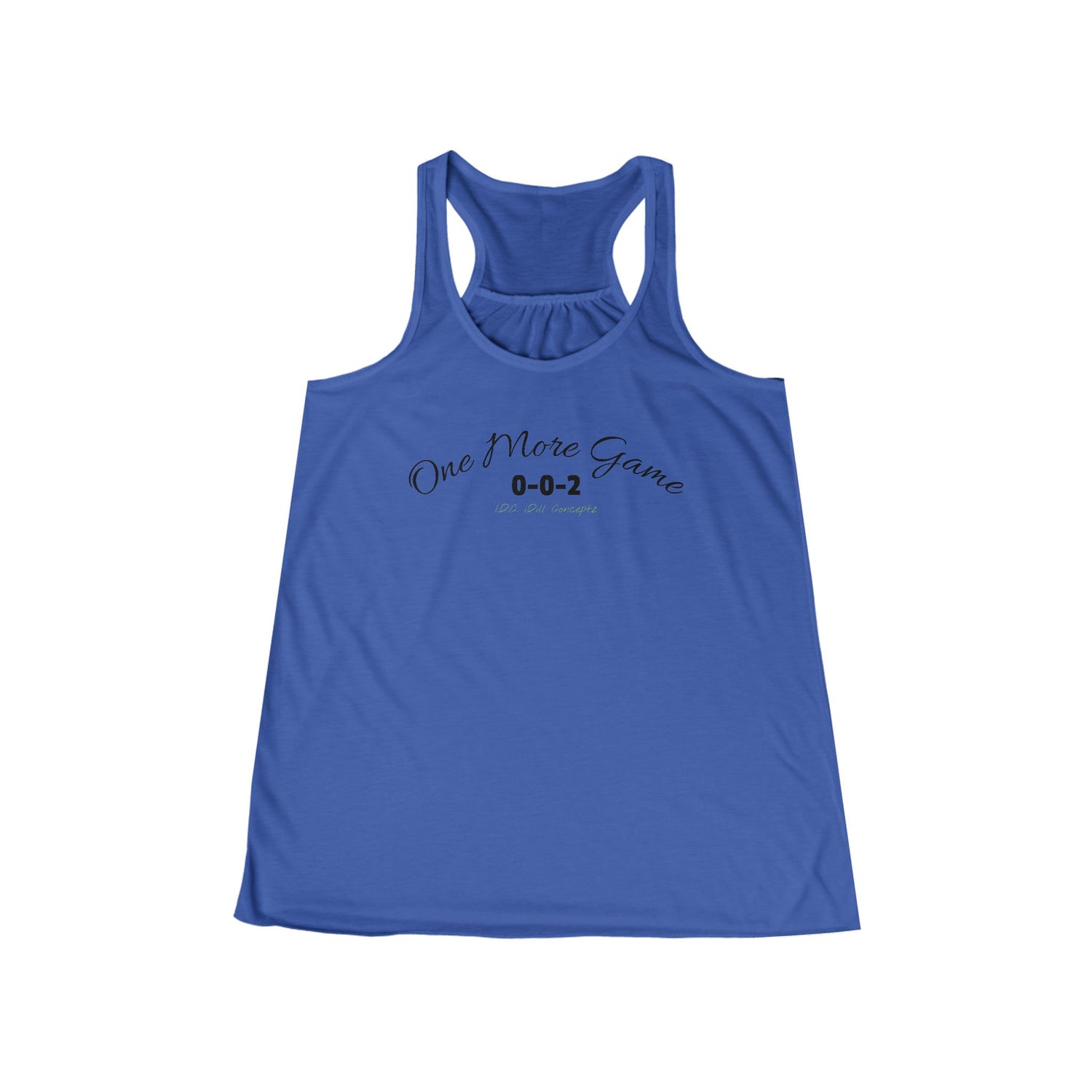 Pickleball Women's Tank Top - 002 One More Game Design