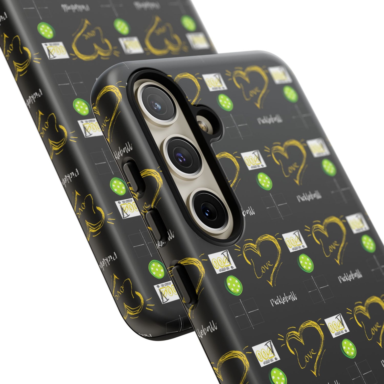 Pickleball Love Tough Android Samsung Phone Case - Fun & Durable Sport Accessory