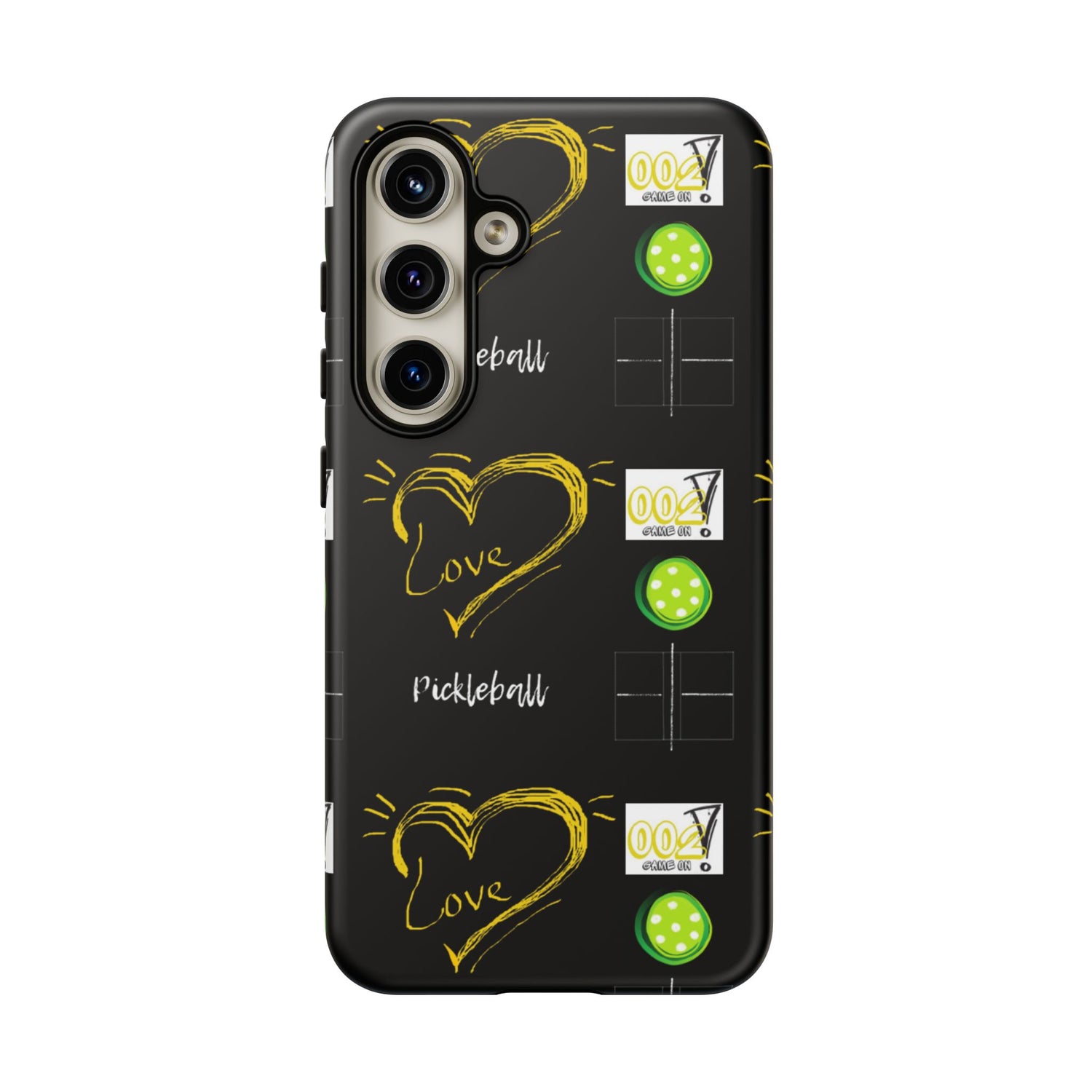 Pickleball Love Tough Android Samsung Phone Case - Fun & Durable Sport Accessory