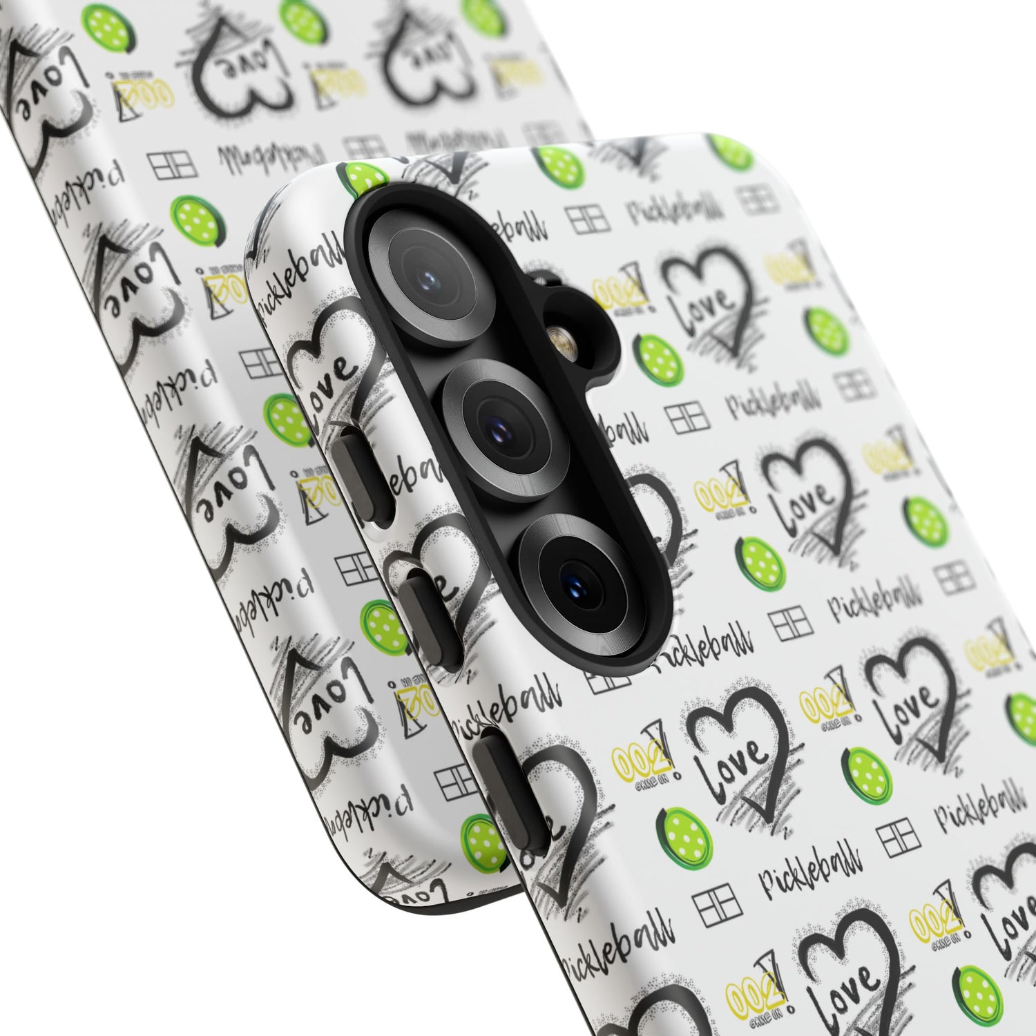 Pickleball Love Tough Android Samsung Phone Case - Fun & Durable Sport Accessory