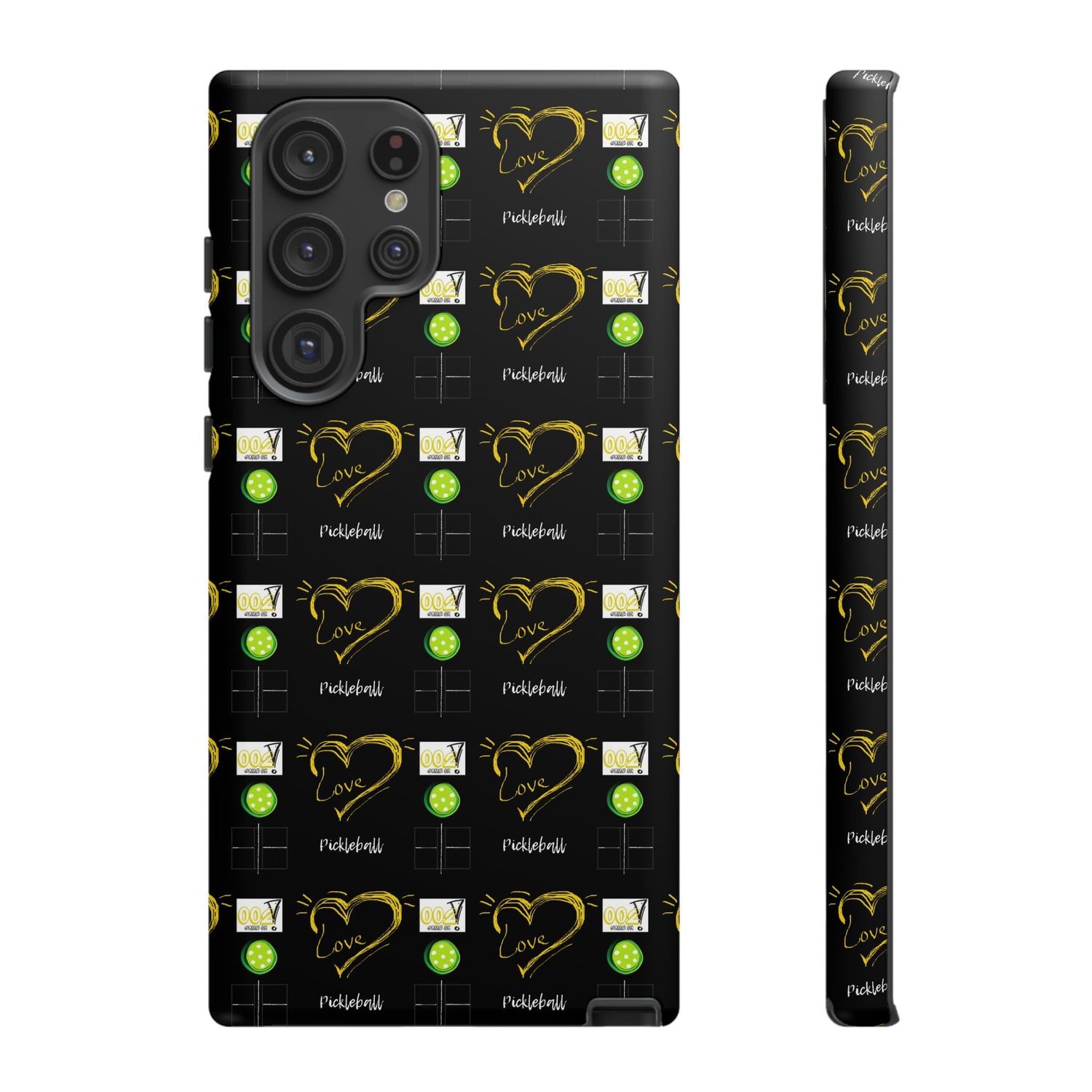 Pickleball Love Tough Android Samsung Phone Case - Fun & Durable Sport Accessory