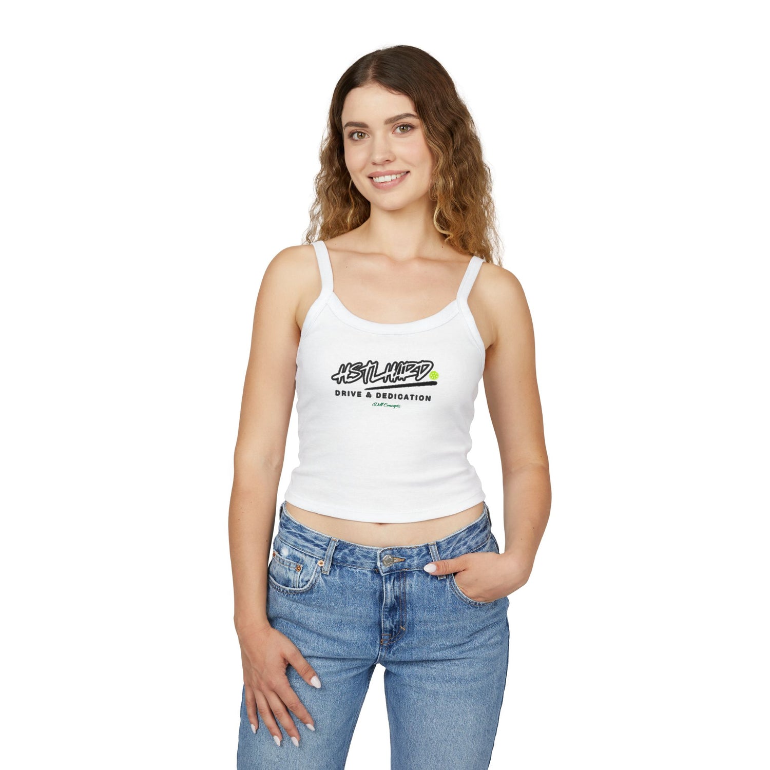 Women's Tank Top - HSTLHARD Pickleball Design for Training and Enthusiasts