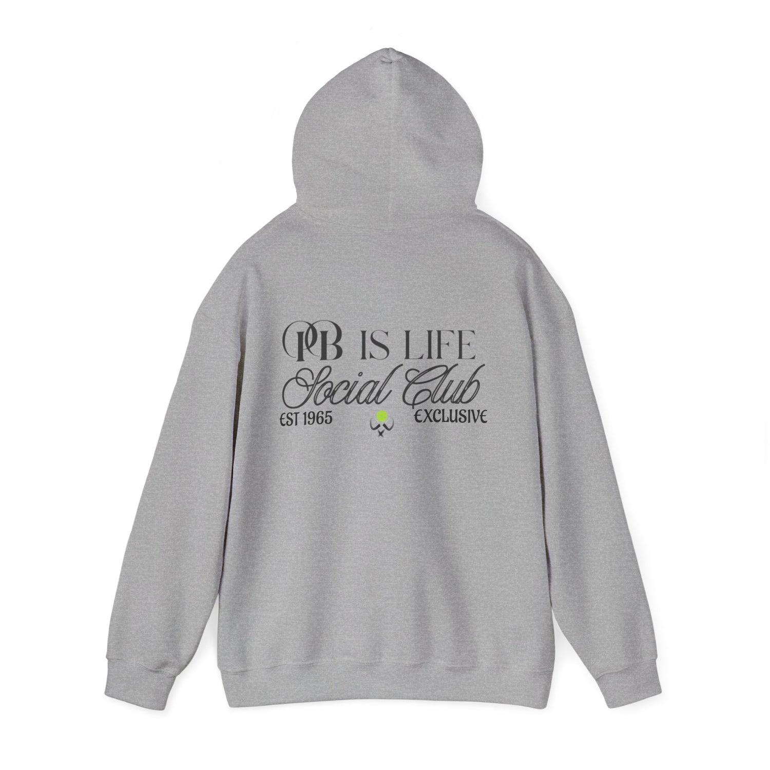 Men's Pickleball Hoodie - PB is Life Exclusive Design