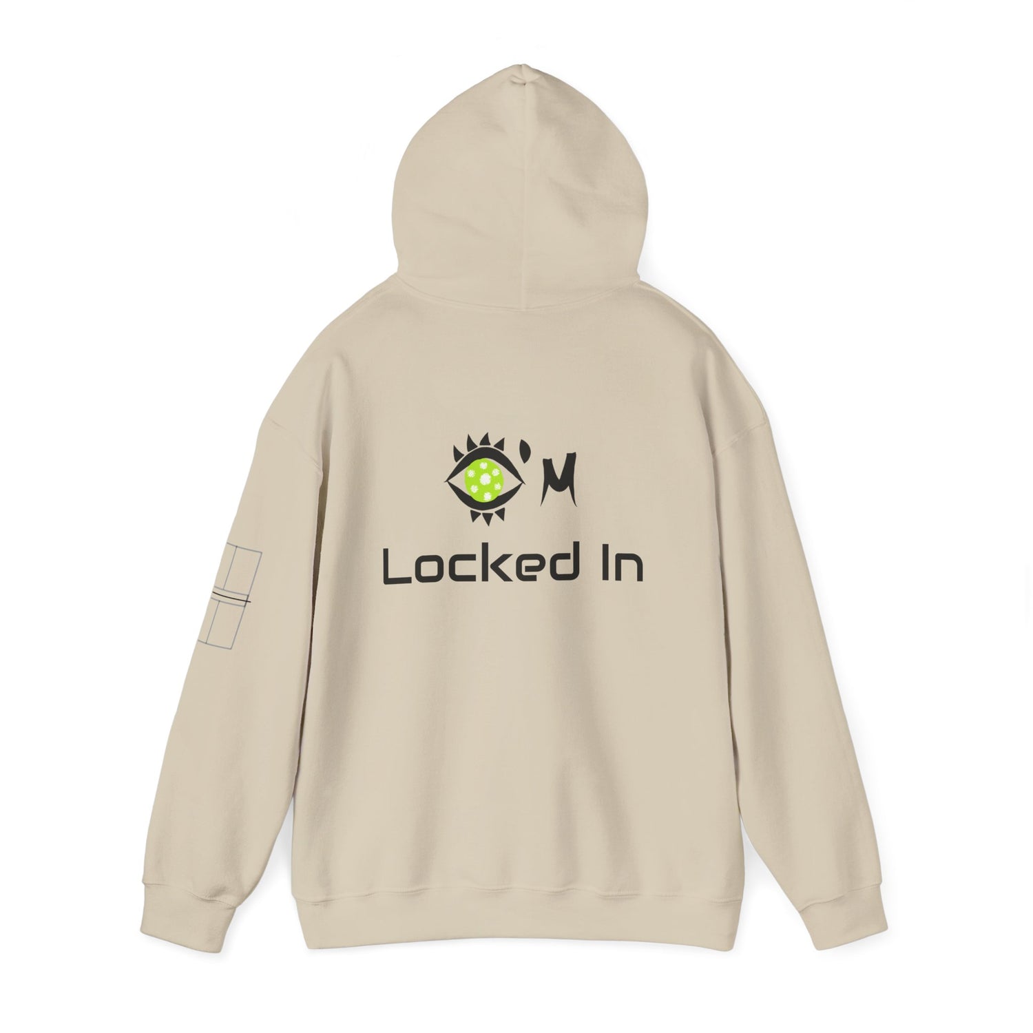 Unisex Pickleball Hoodie - I'm Locked In - Unisex Sweatshirt Athleisure Apparel