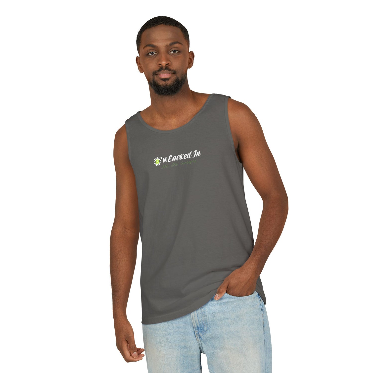 Unisex Muscle Tank Top - Pickleball I'm Locked In Design