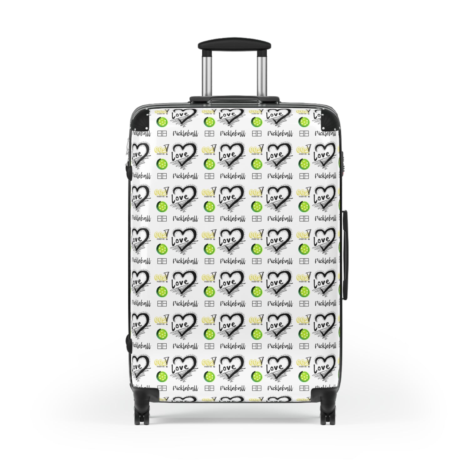 Suitcase - Pickleball Love Design for Travel Enthusiasts