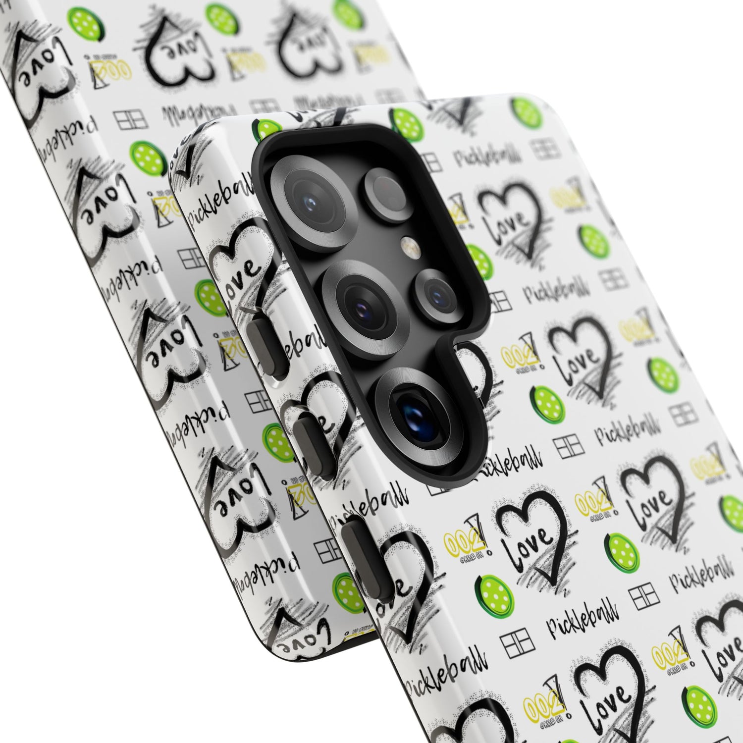 Pickleball Love Tough Android Samsung Phone Case - Fun & Durable Sport Accessory