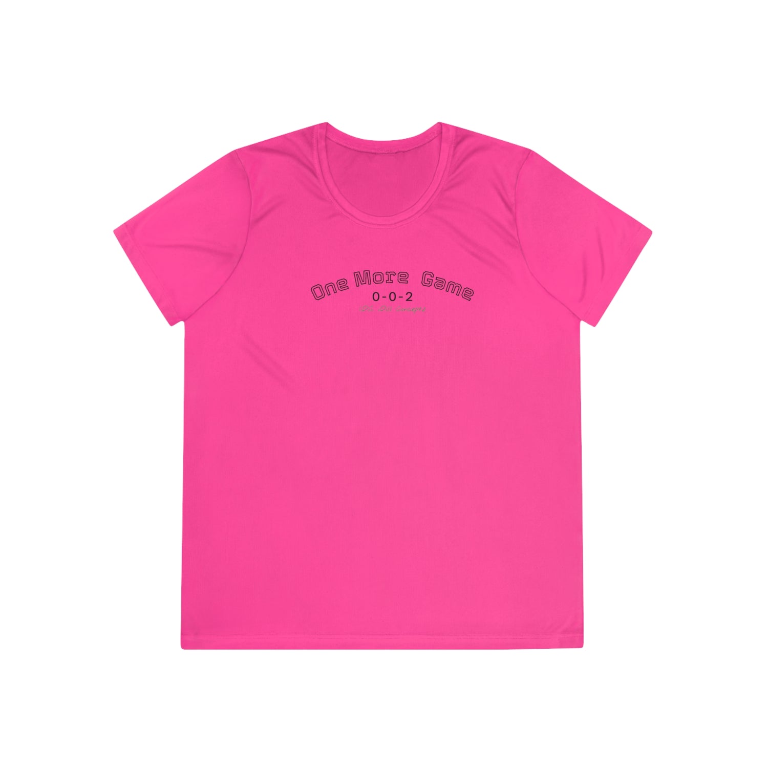 Pickleball Women's Tee - 002 One More Game Design