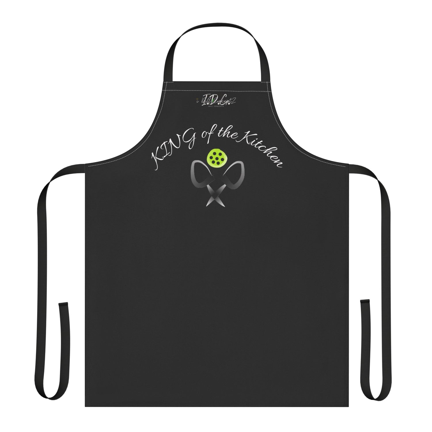 Apron - Pickleball King of the Kitchen Design - Gift for Cooking Enthusiast