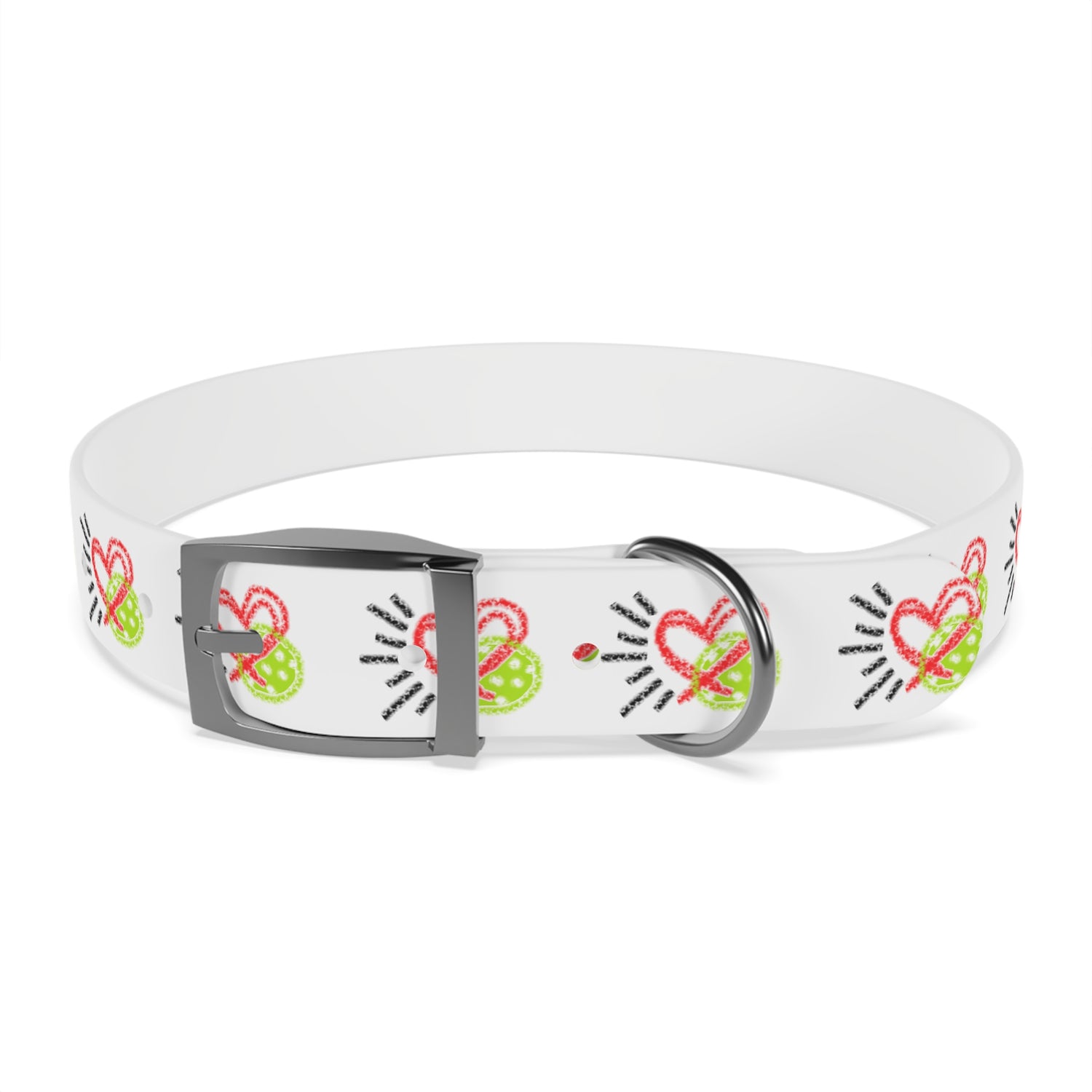 Dog Collar - Pickleball Love Unique Stand Out Design - Perfect for Pet Owners