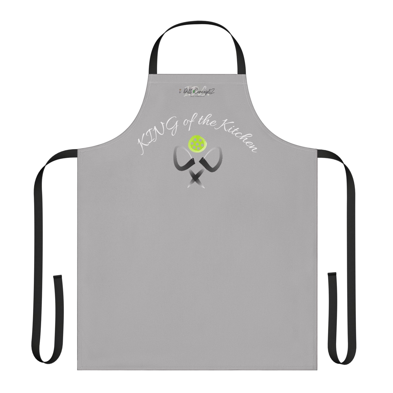 Apron - Pickleball King of the Kitchen Design - Gift for Cooking Enthusiast