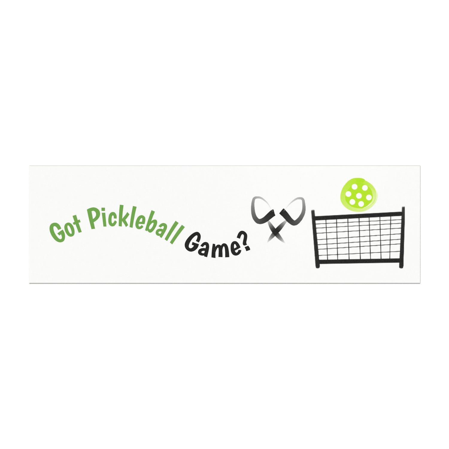 Pickleball Car Magnet - Got Pickleball Game? Design