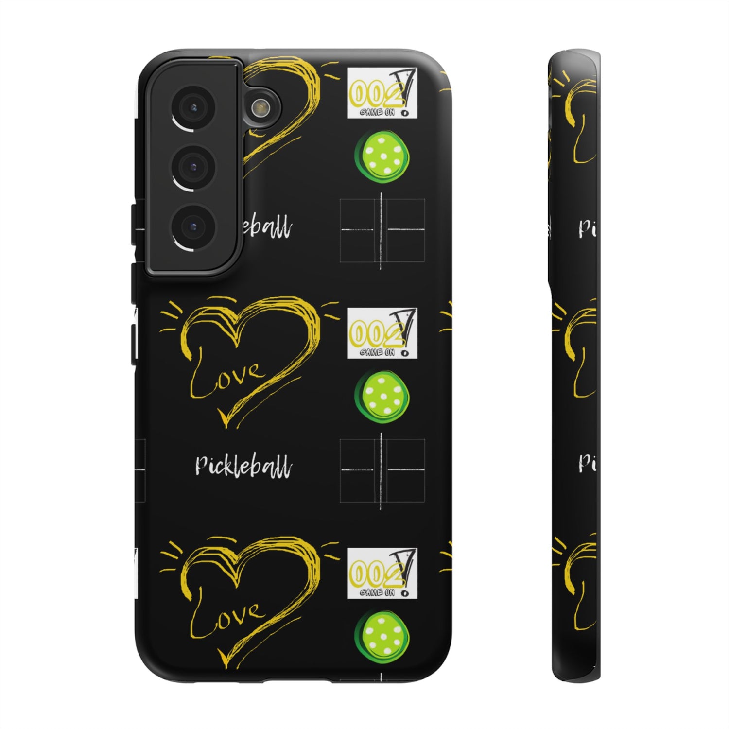 Pickleball Love Tough Android Samsung Phone Case - Fun & Durable Sport Accessory