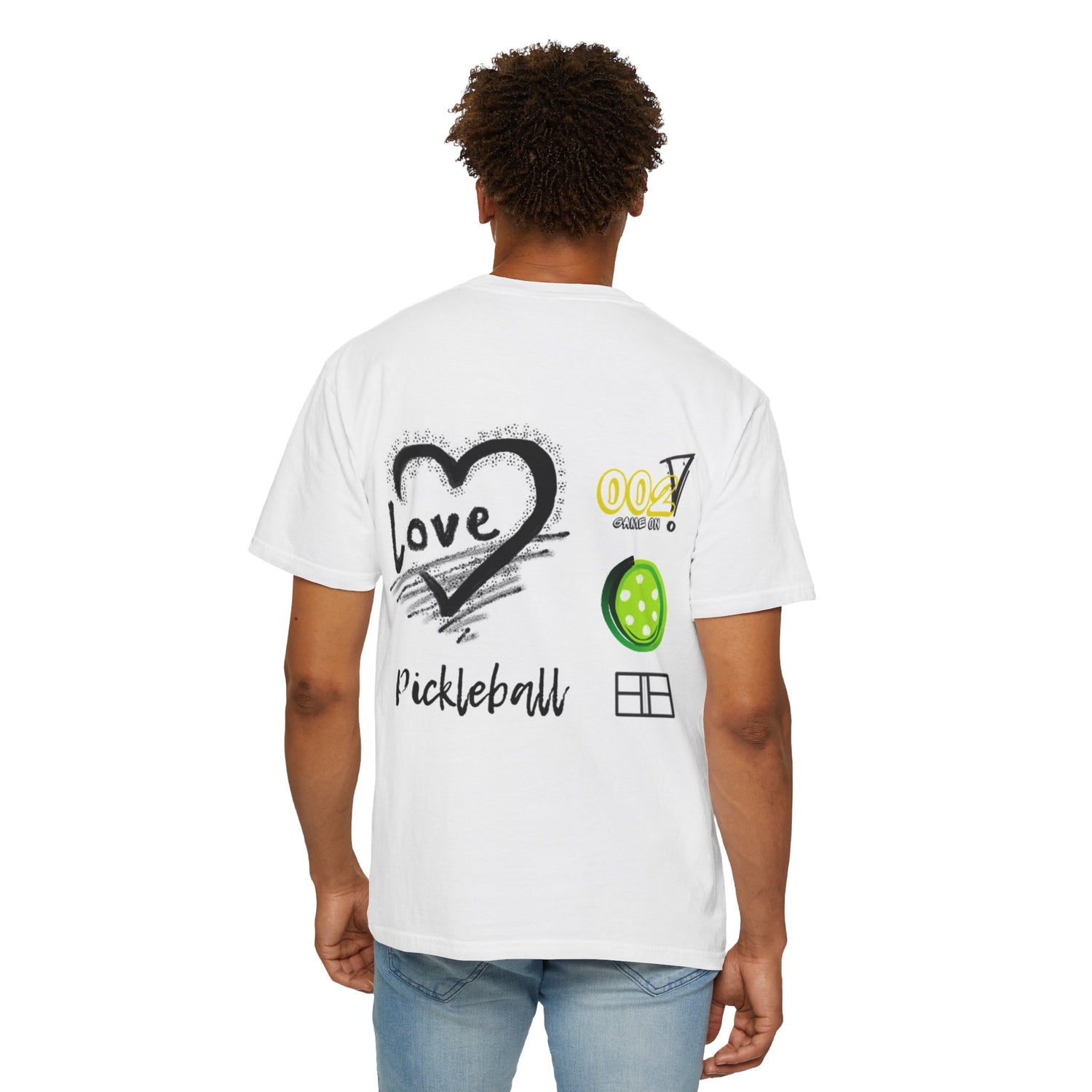 Unisex Pickleball T-Shirt Apparel - LOVE Pickleball