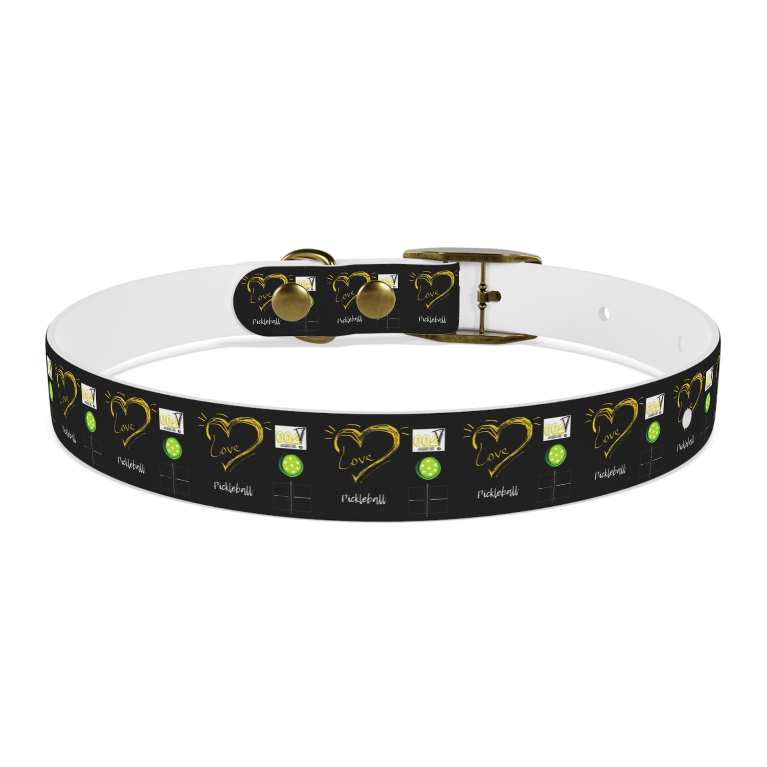 Dog Collar - Pickleball Love Unique Stand Out Design - Perfect for Pet Owners