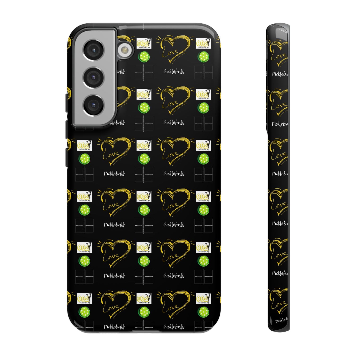 Pickleball Love Tough Android Samsung Phone Case - Fun & Durable Sport Accessory