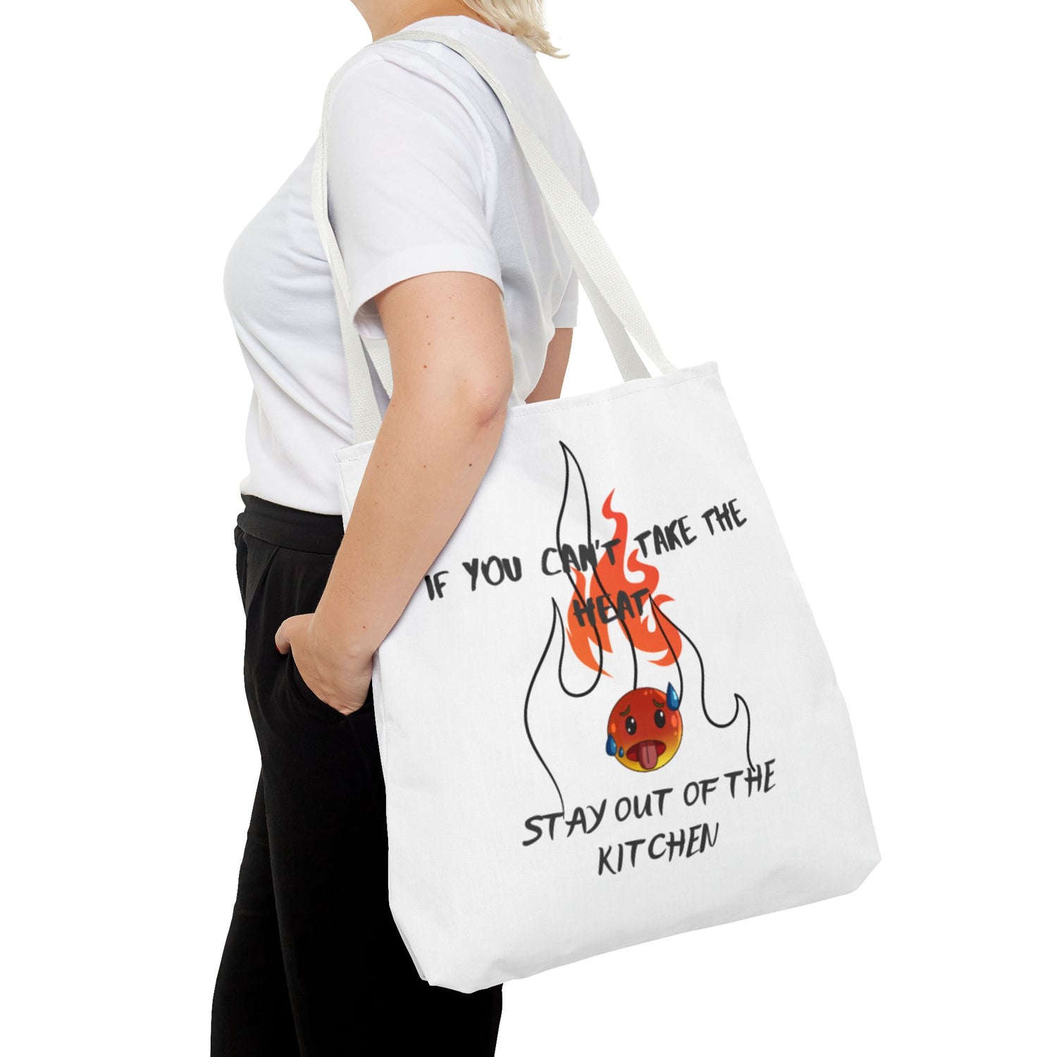 Pickleball Tote Bag - KITCHEN Pickleball - Chef Humor, Funny Culinary Cook