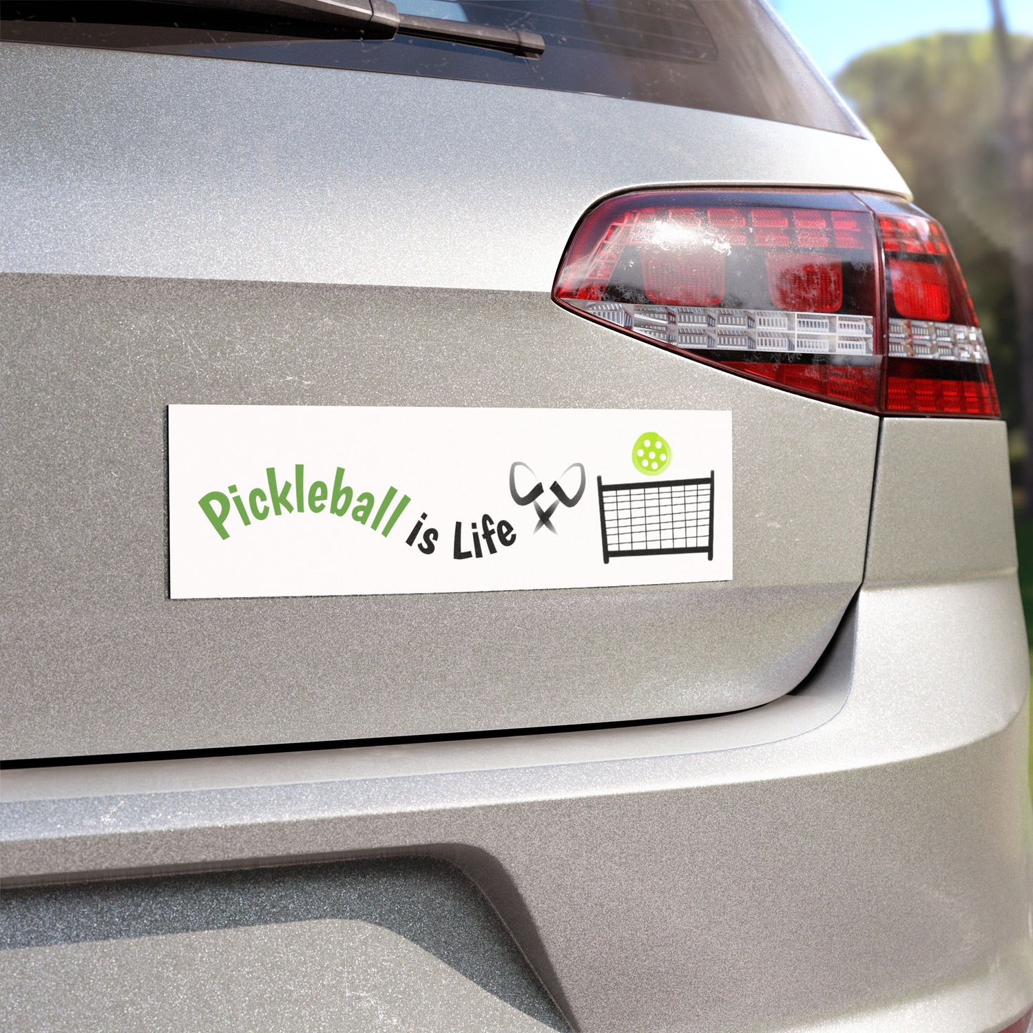 Pickleball Car Magnet - Pickleball is Life Design