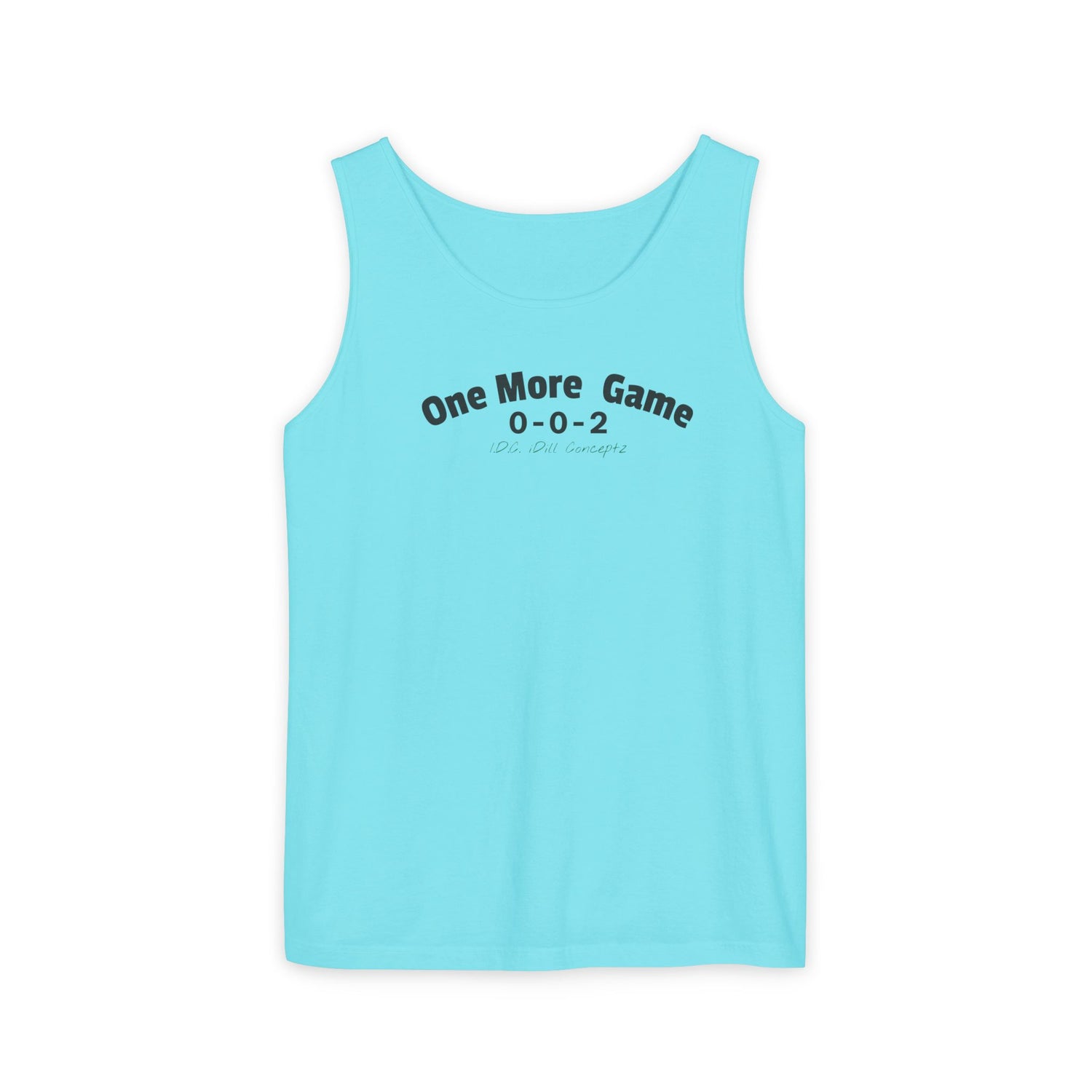 Unisex Pickleball Tank Top - 002 One More Game Design