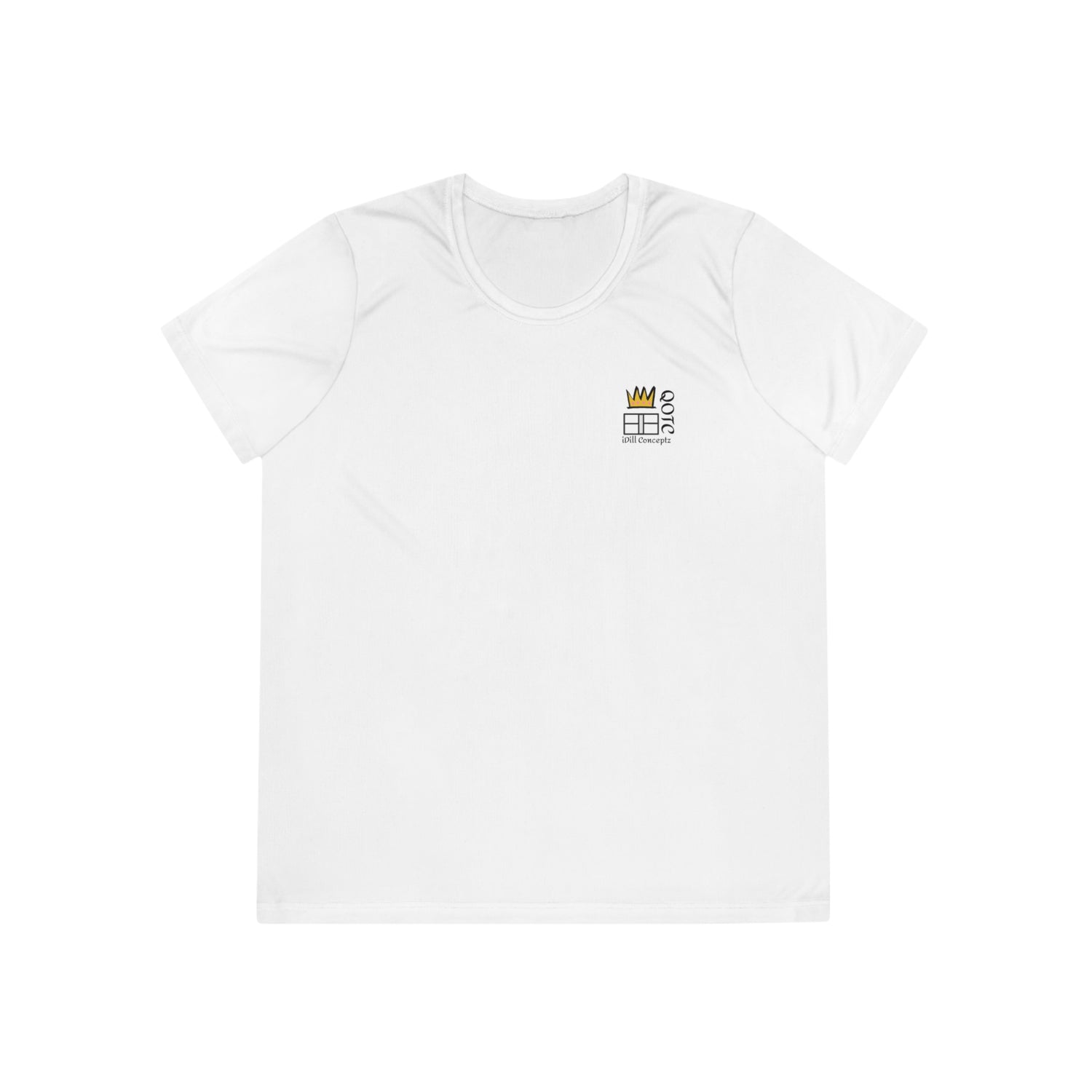 Women's Tee - Pickleball Queen of the Court Design