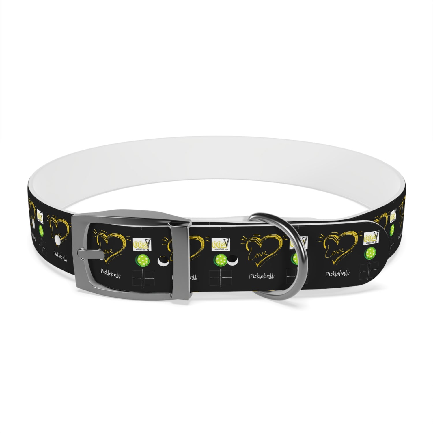 Dog Collar - Pickleball Love Unique Stand Out Design - Perfect for Pet Owners
