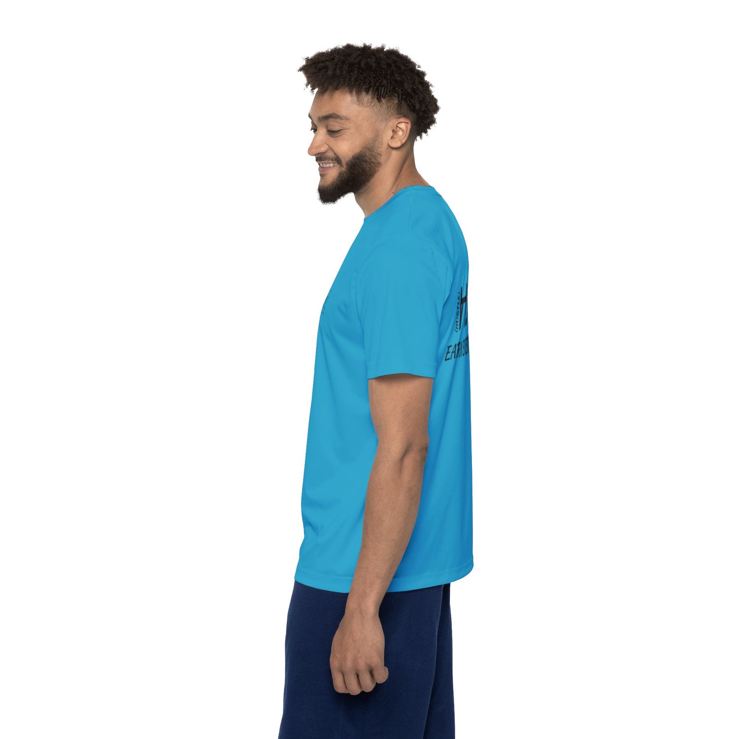 Men's Pickleball Jersey Tee - HSTL (Hustle) Design