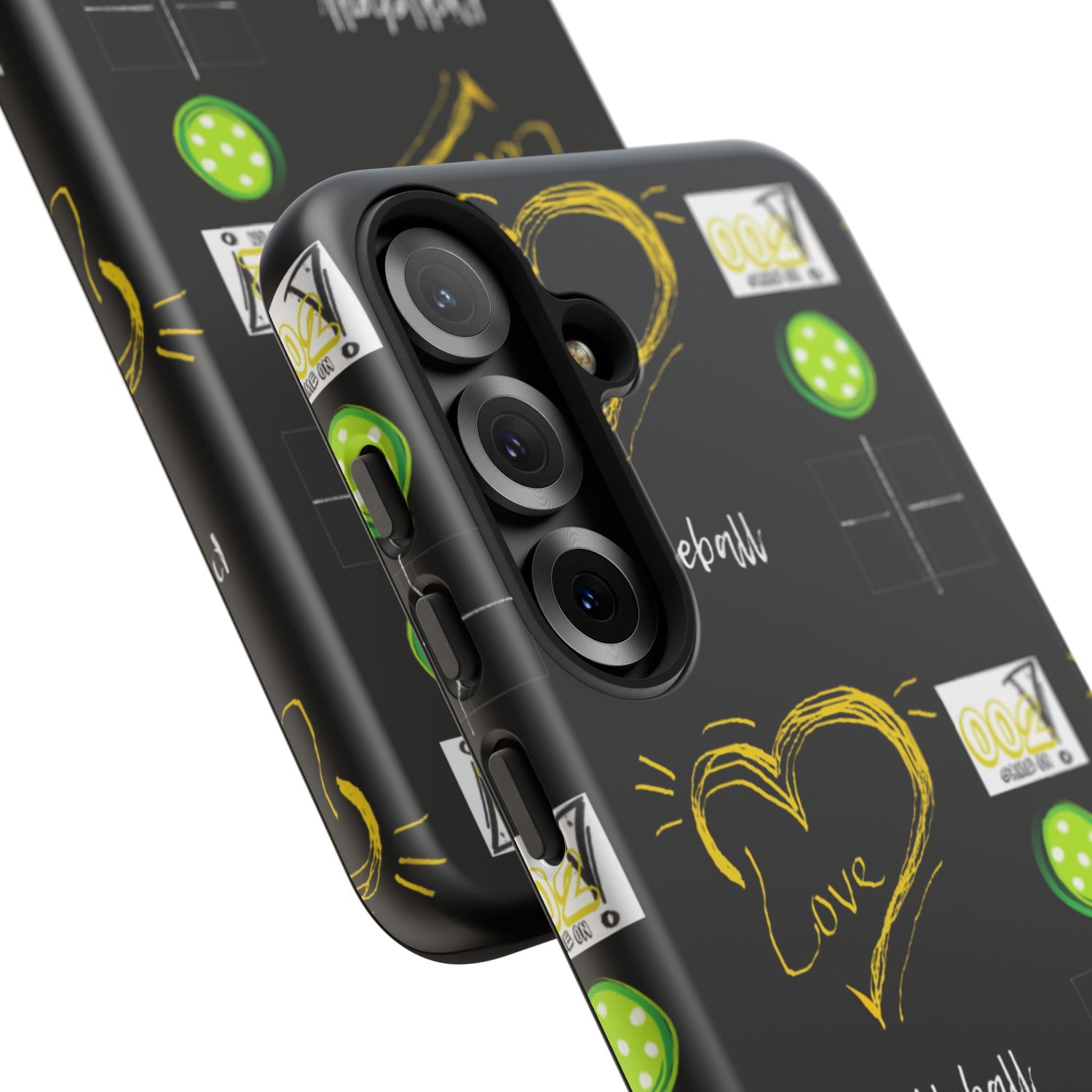 Pickleball Love Tough Android Samsung Phone Case - Fun & Durable Sport Accessory