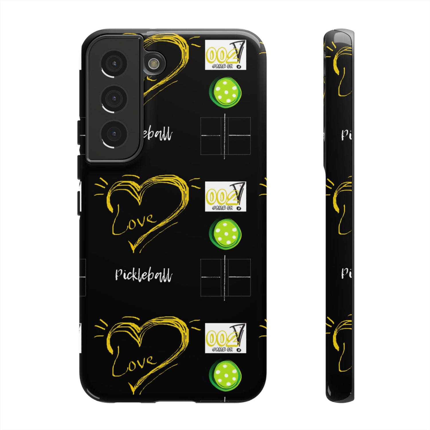 Pickleball Love Tough Android Samsung Phone Case - Fun & Durable Sport Accessory