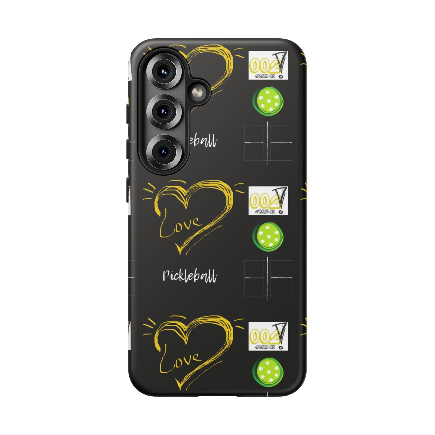 Pickleball Love Tough Android Samsung Phone Case - Fun & Durable Sport Accessory