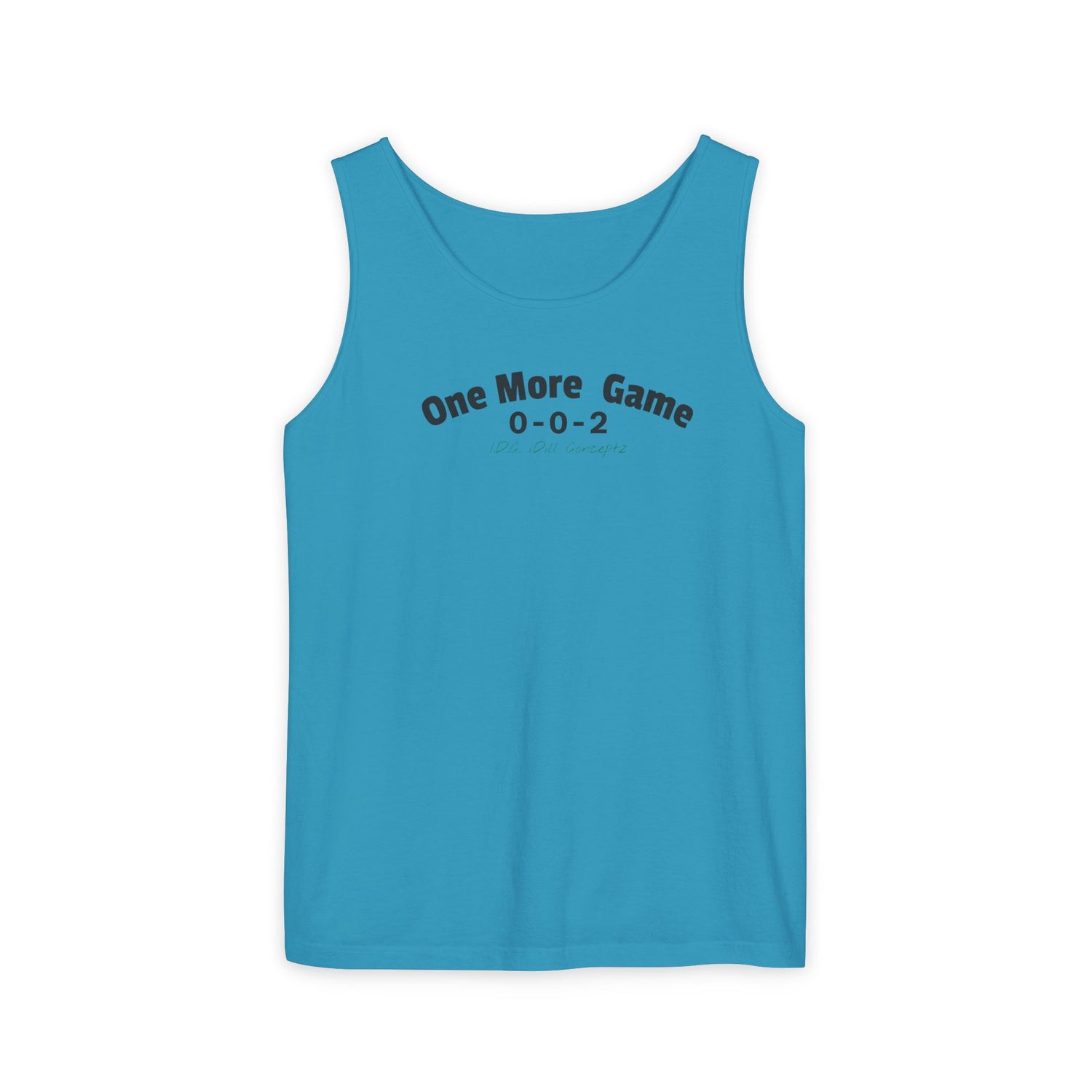 Unisex Pickleball Tank Top - 002 One More Game Design