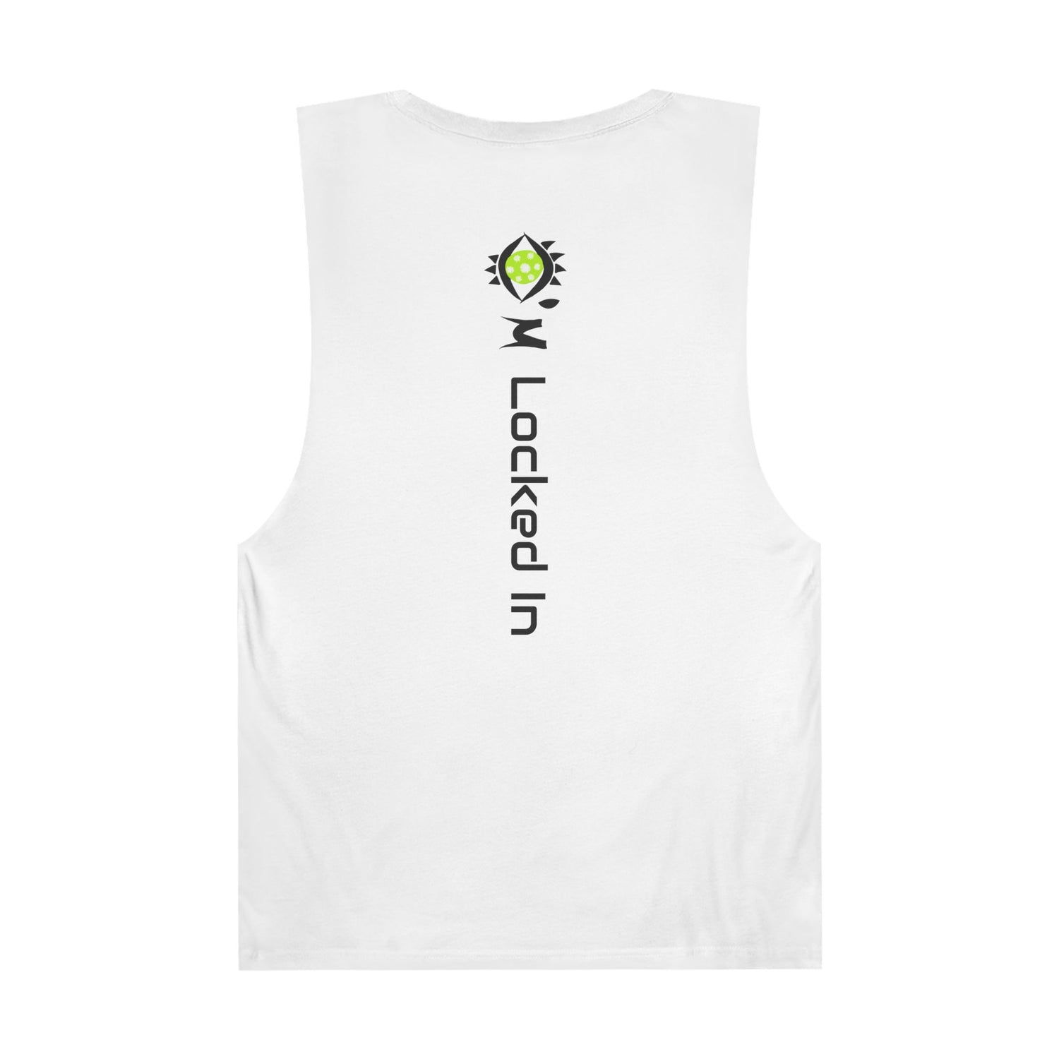 Pickleball Men's Muscle Tank Top - I'm Locked In Design